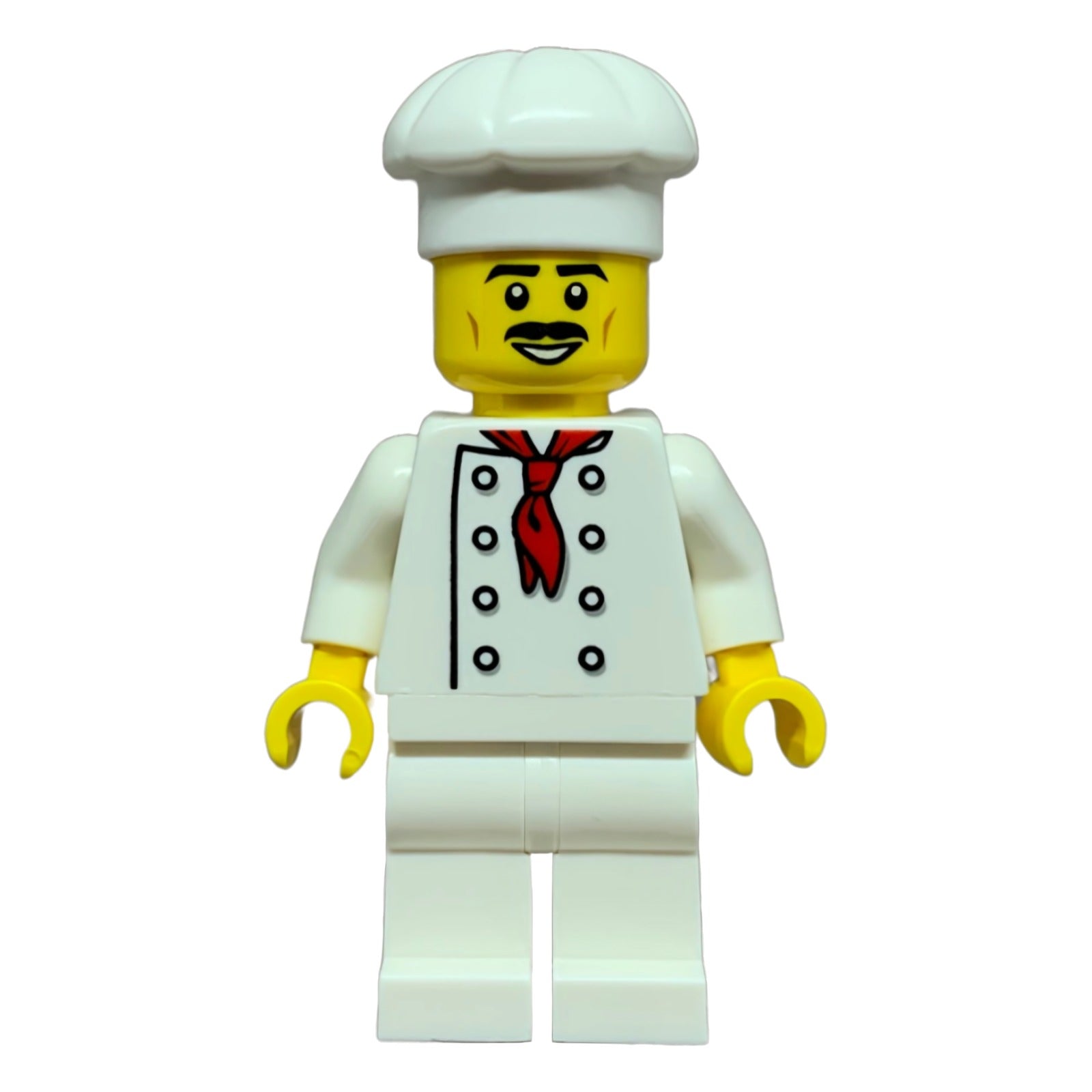 LEGO Minifigur Pizza Slice Soapbox Race Car Driver (Chef) - Male (cty1842)