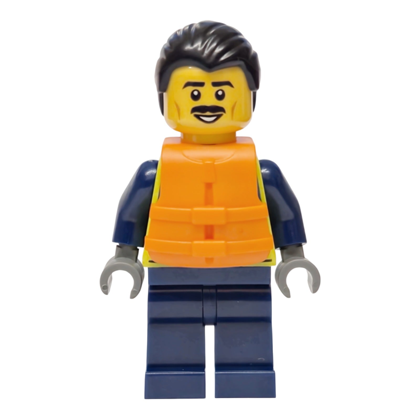 LEGO Minifigur Police - City Officer Male, Neon Yellow Safety Vest (cty1922)