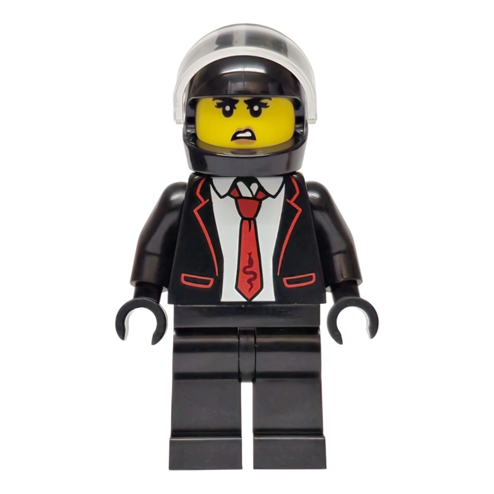 LEGO Minifigur Police - City Bandit Crook Female, Black Tuxedo with (cty1969)