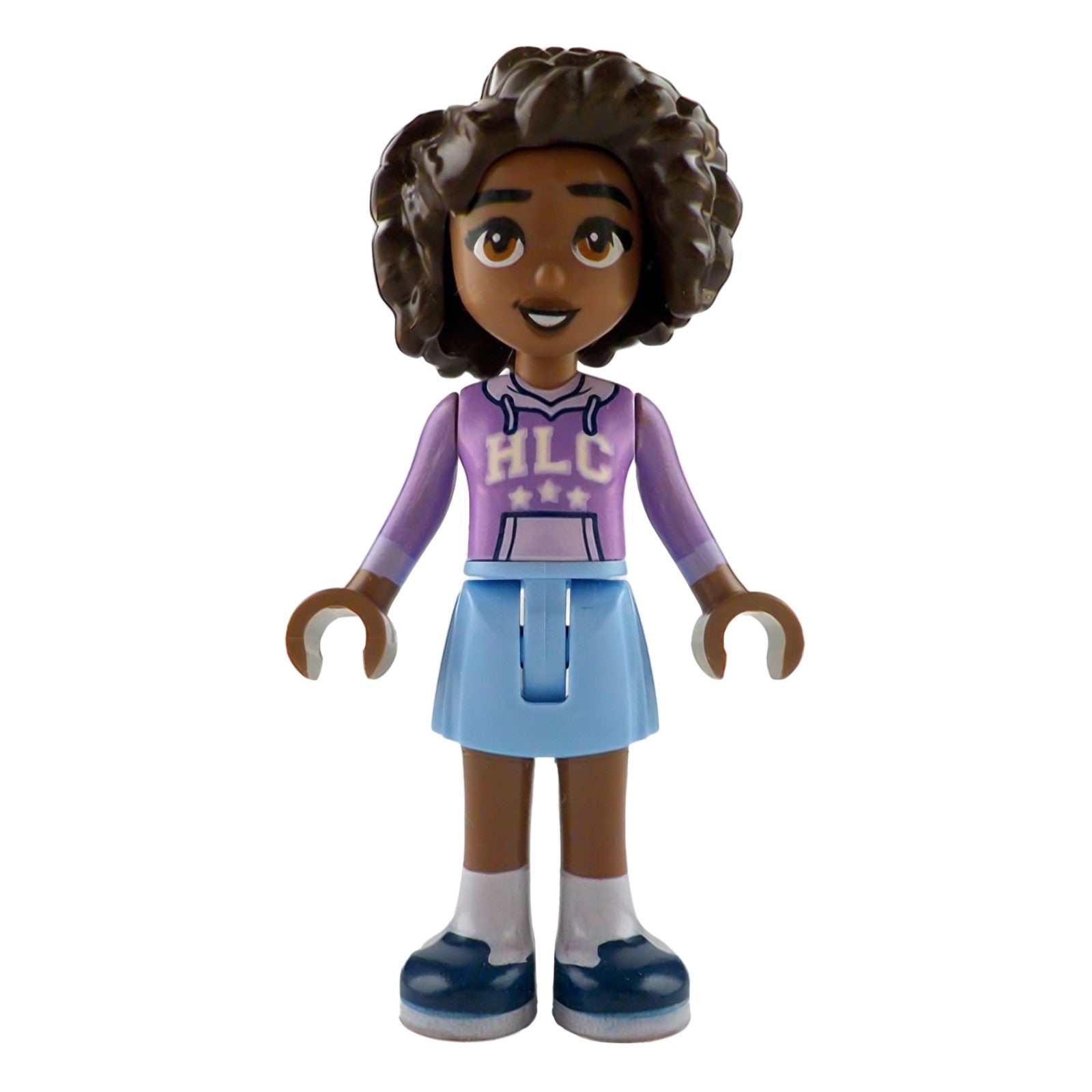 LEGO Minifigur Friends Aliya - Medium Lavender Hoodie, Bright Light (frnd0812)
