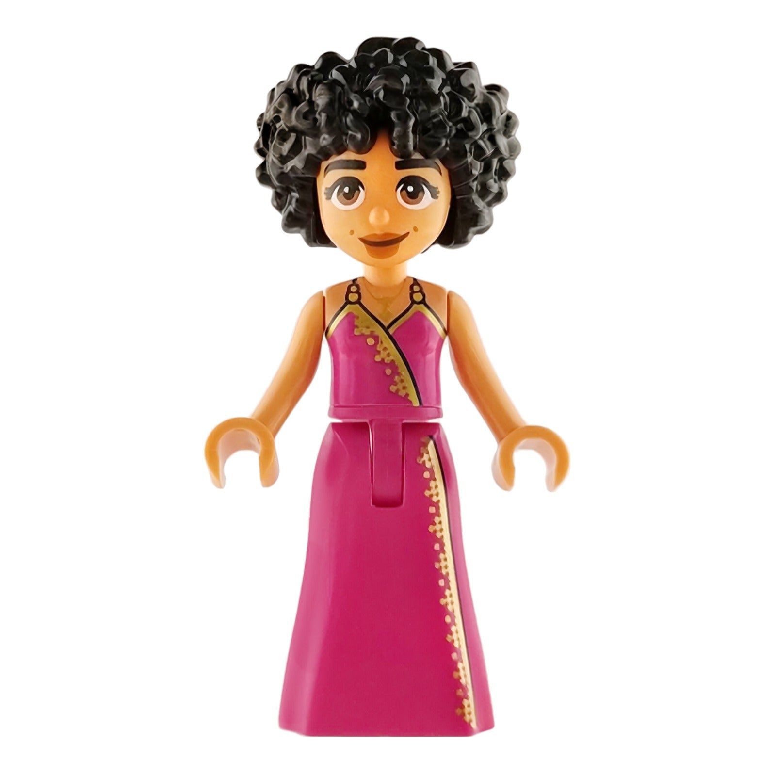 LEGO Minifigur Friends Zahra - Magenta Dress with Gold and Dark Blue (frnd0874)