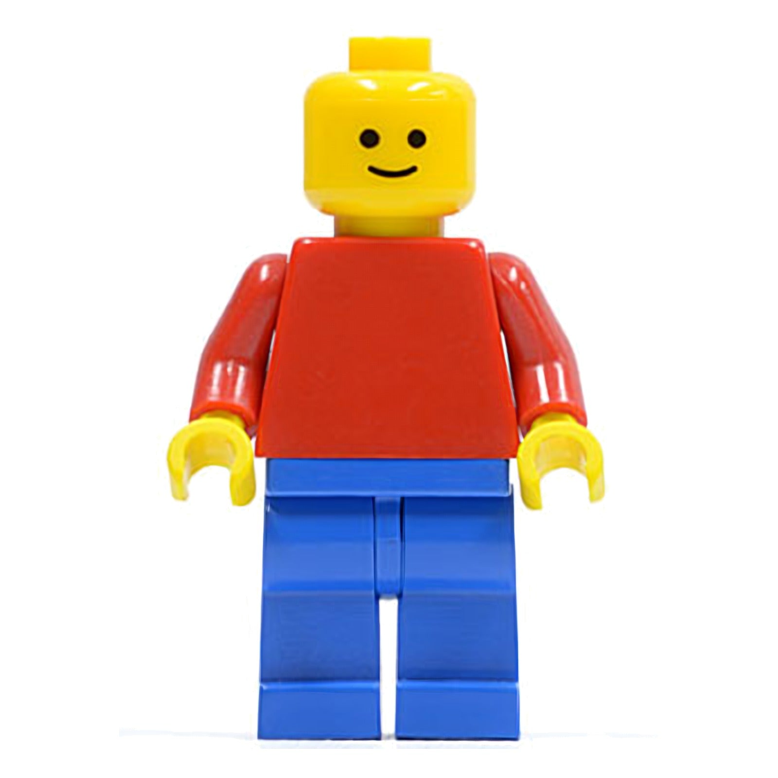 LEGO Minifigur Plain Red Torso with Red Arms, Blue Legs (Lego Universe (gen025)
