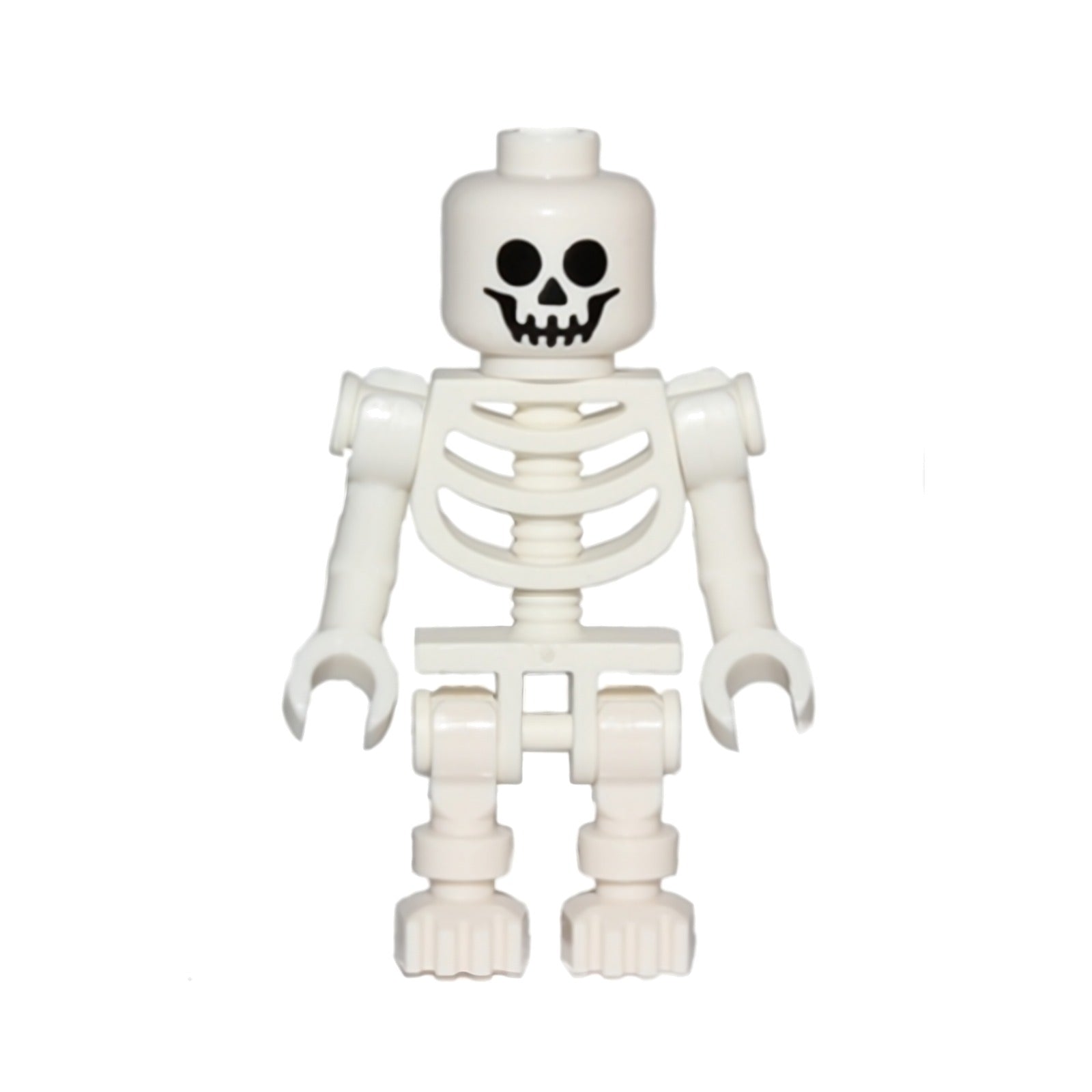 LEGO Minifigur Skeleton with Standard Skull, Bent Arms Vertical Grip (gen047)
