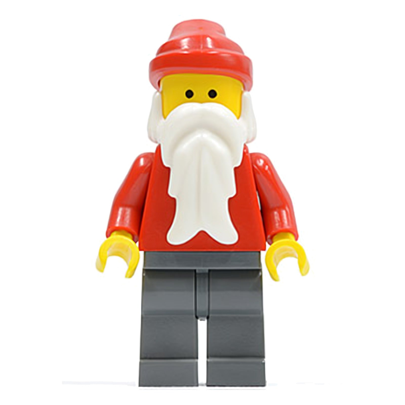 LEGO Minifigur Santa, Dark Bluish Gray Legs (hol003) – neu