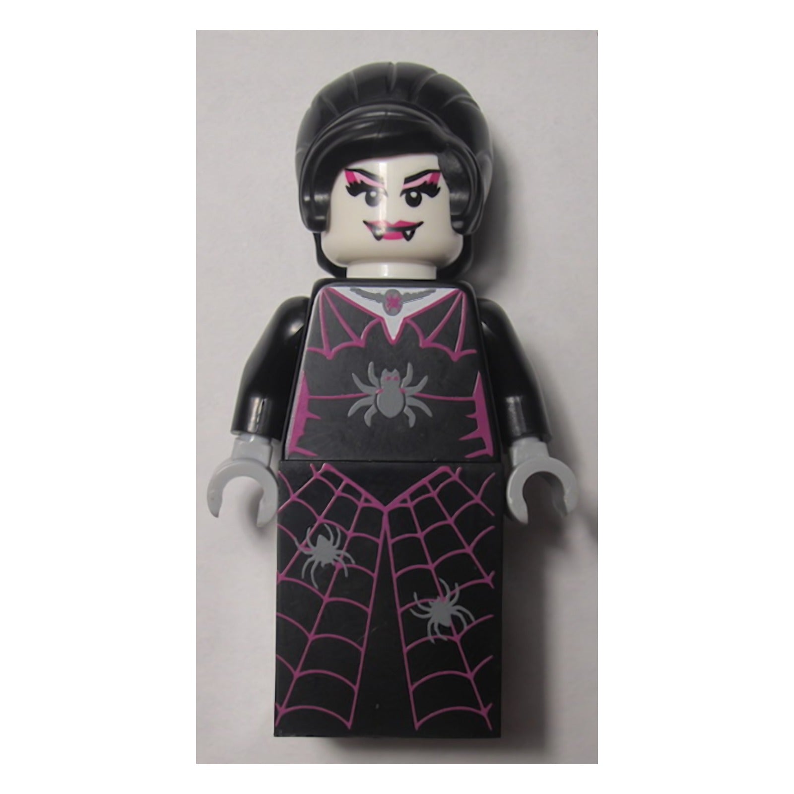 LEGO Minifigur Spider Lady - Magenta Web Dress (hol171) – neu