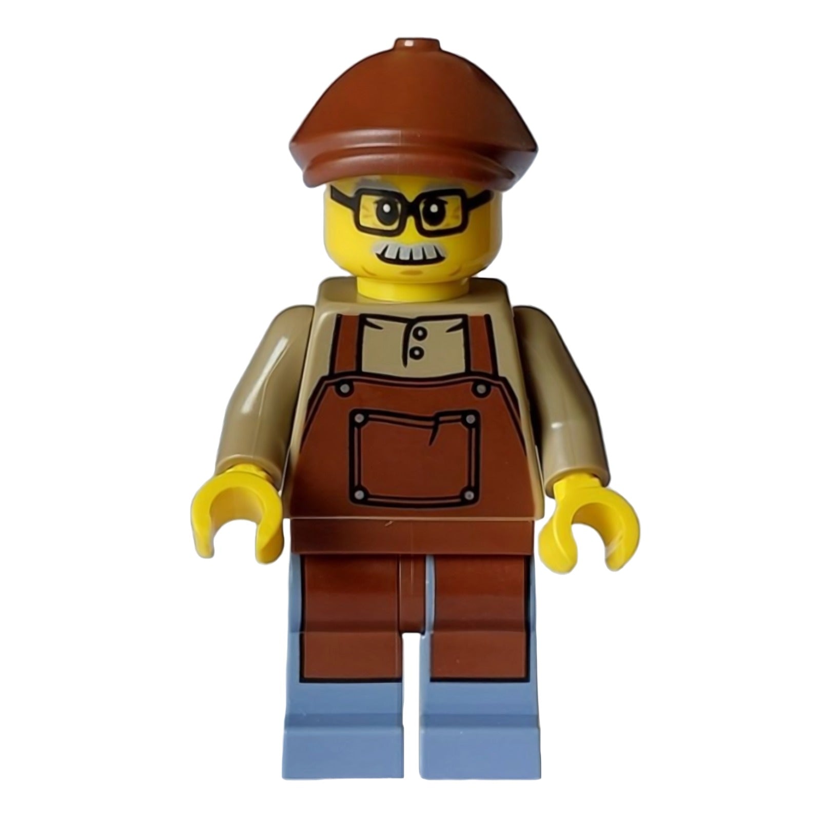 LEGO Minifigur Lodge Owner - Male, Dark Tan Shirt with Reddish Brown (hol328)