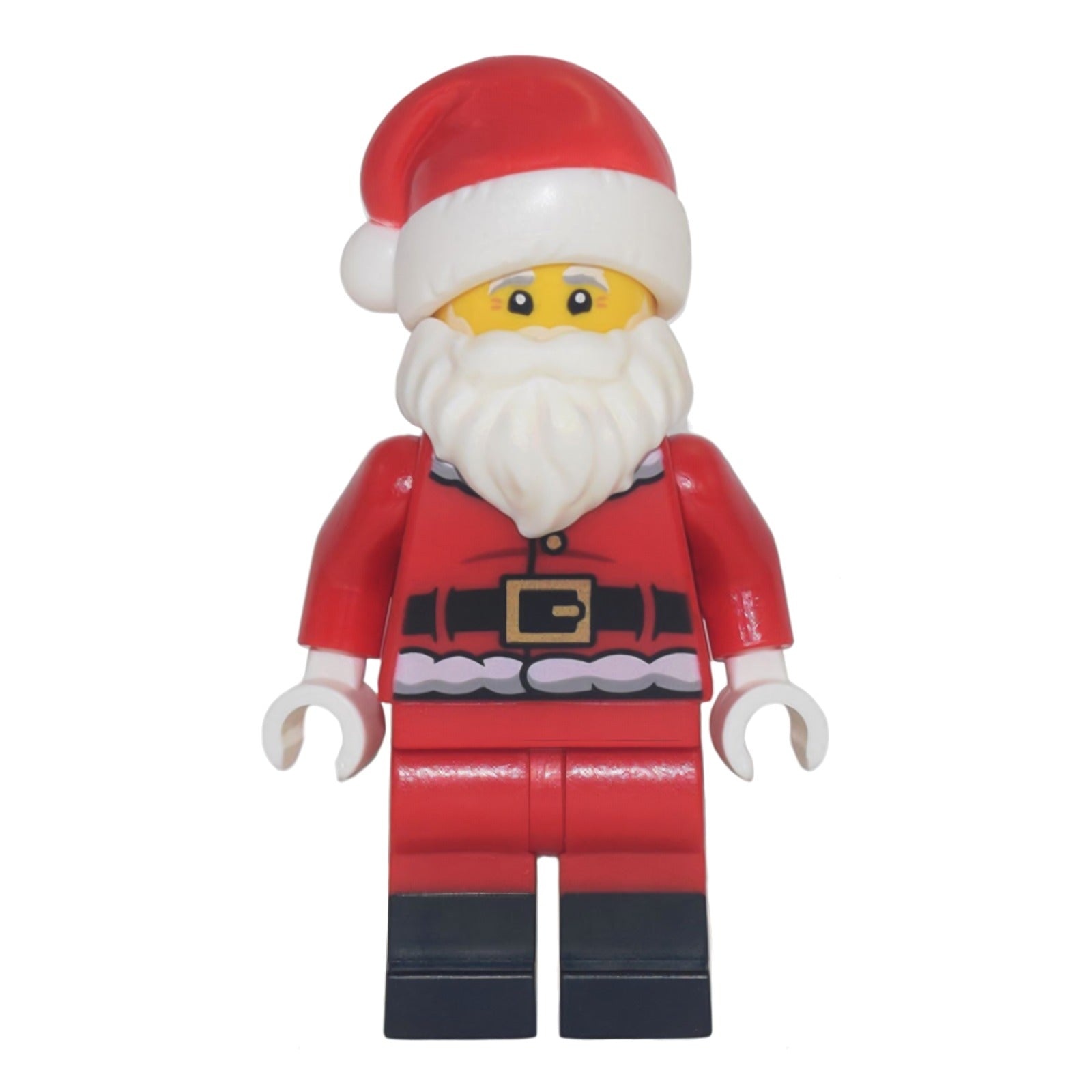 LEGO Minifigur Santa - Fur Lined Jacket with 2 Dark Red Creases on (hol368)
