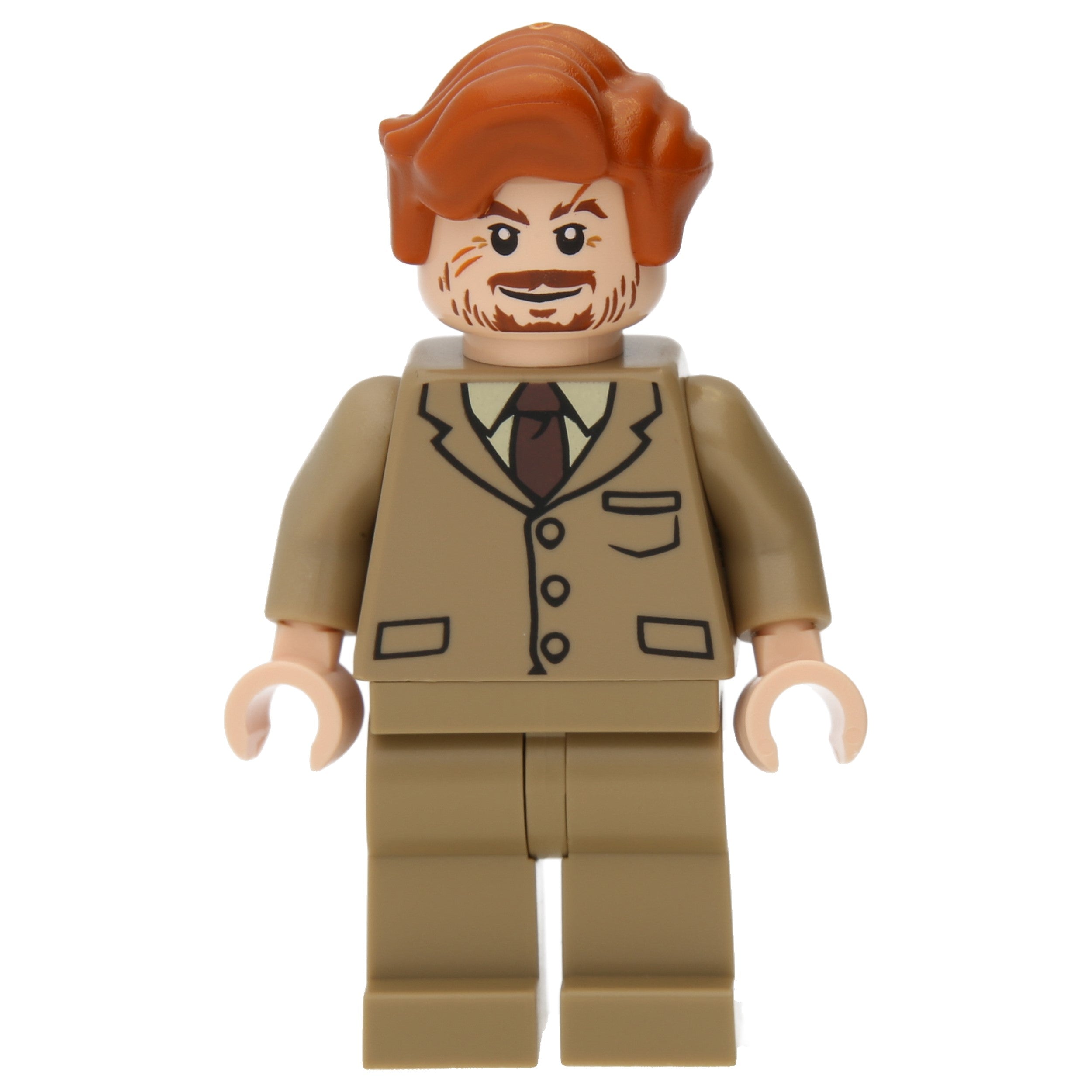 LEGO Harry Potter Minifigure - Remus Lupine (dark beige suit)