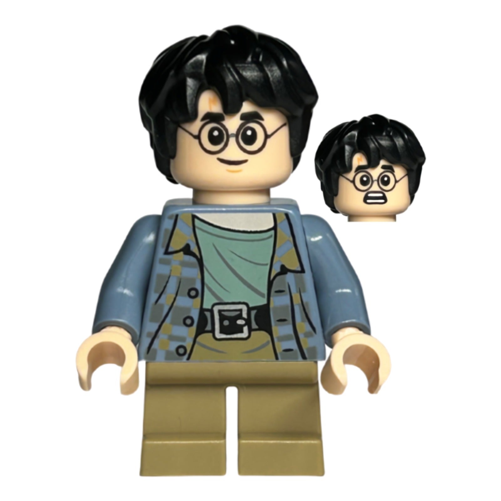 LEGO Minifigur Harry Potter - Sand Blue Jacket, Dark Tan Short Legs (hp316)
