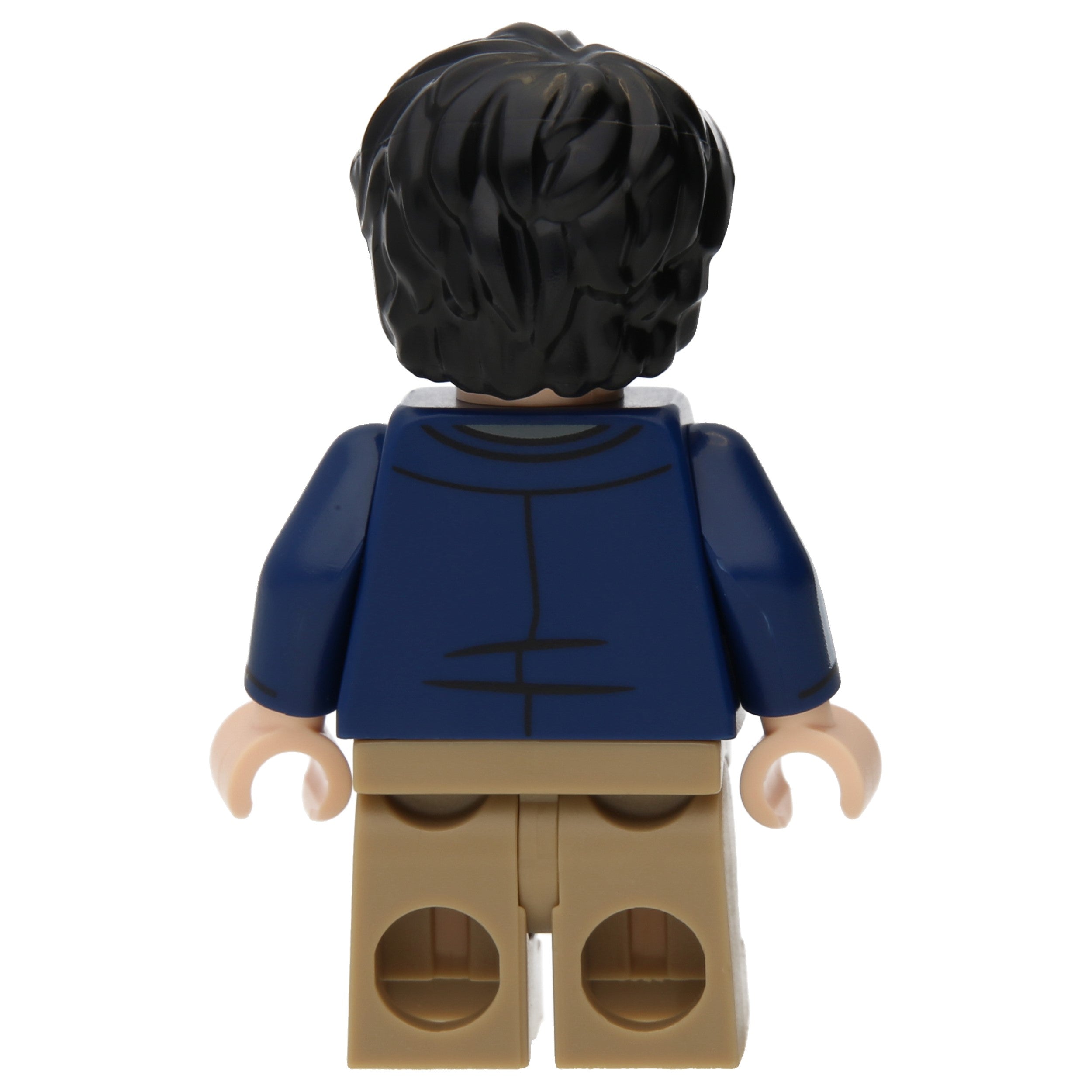 LEGO Minifigur Harry Potter - Dark Blue Open Jacket over Sand Blue (hp419)
