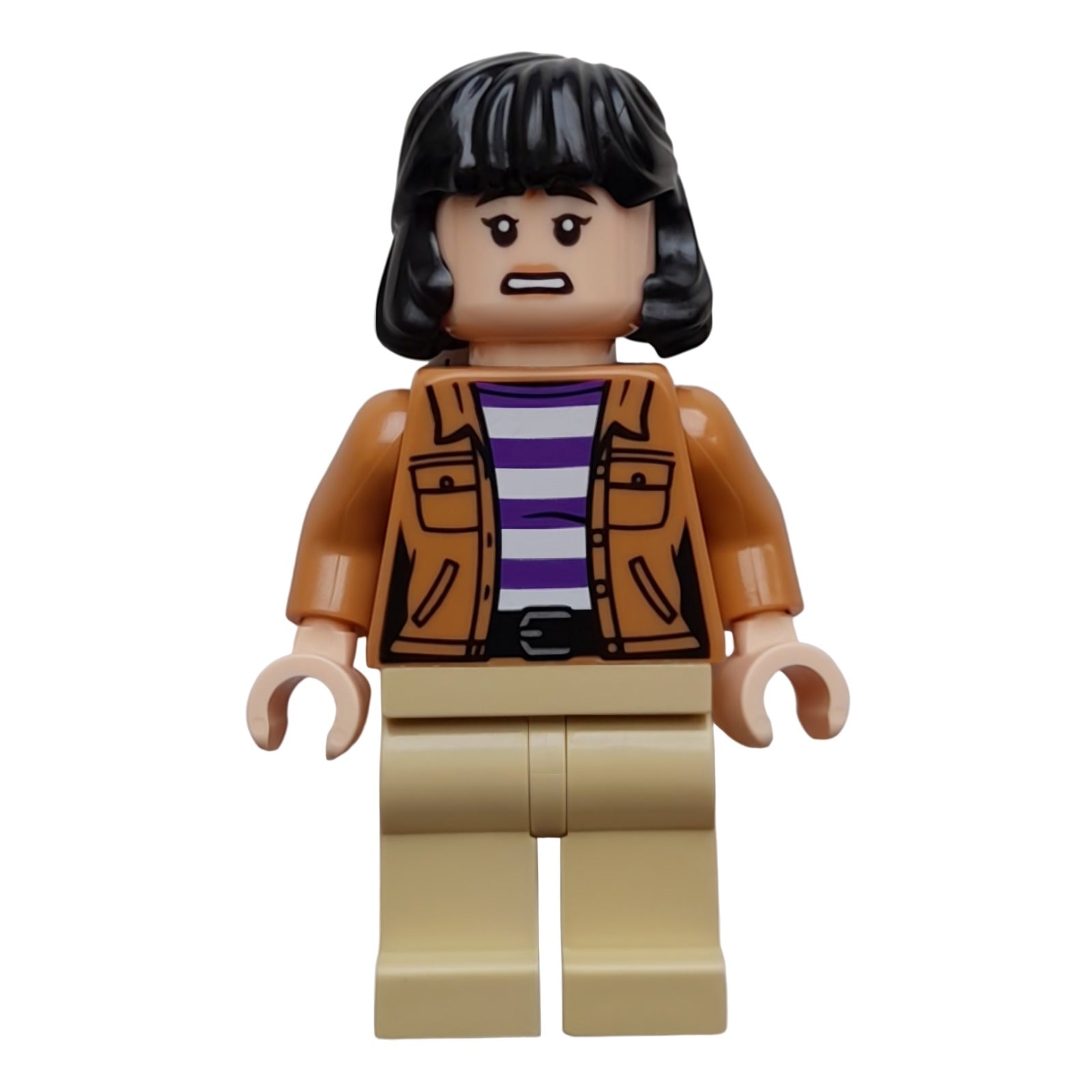 LEGO Minifigur Yaz - Medium Nougat Jacket, Tan Legs (jw126) – neu