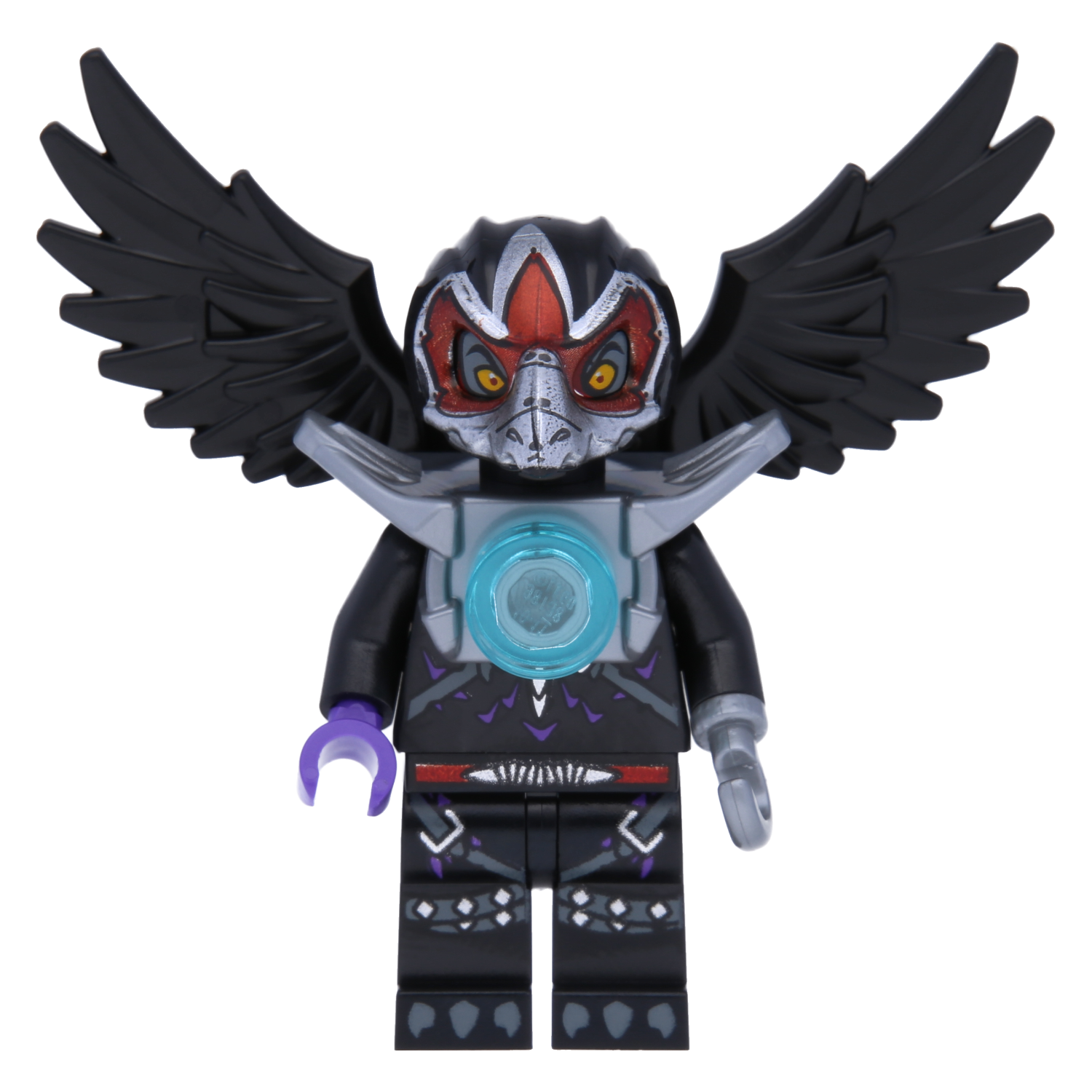 LEGO Legends of Chima Minifigur - Razar mit silberner Rüstung