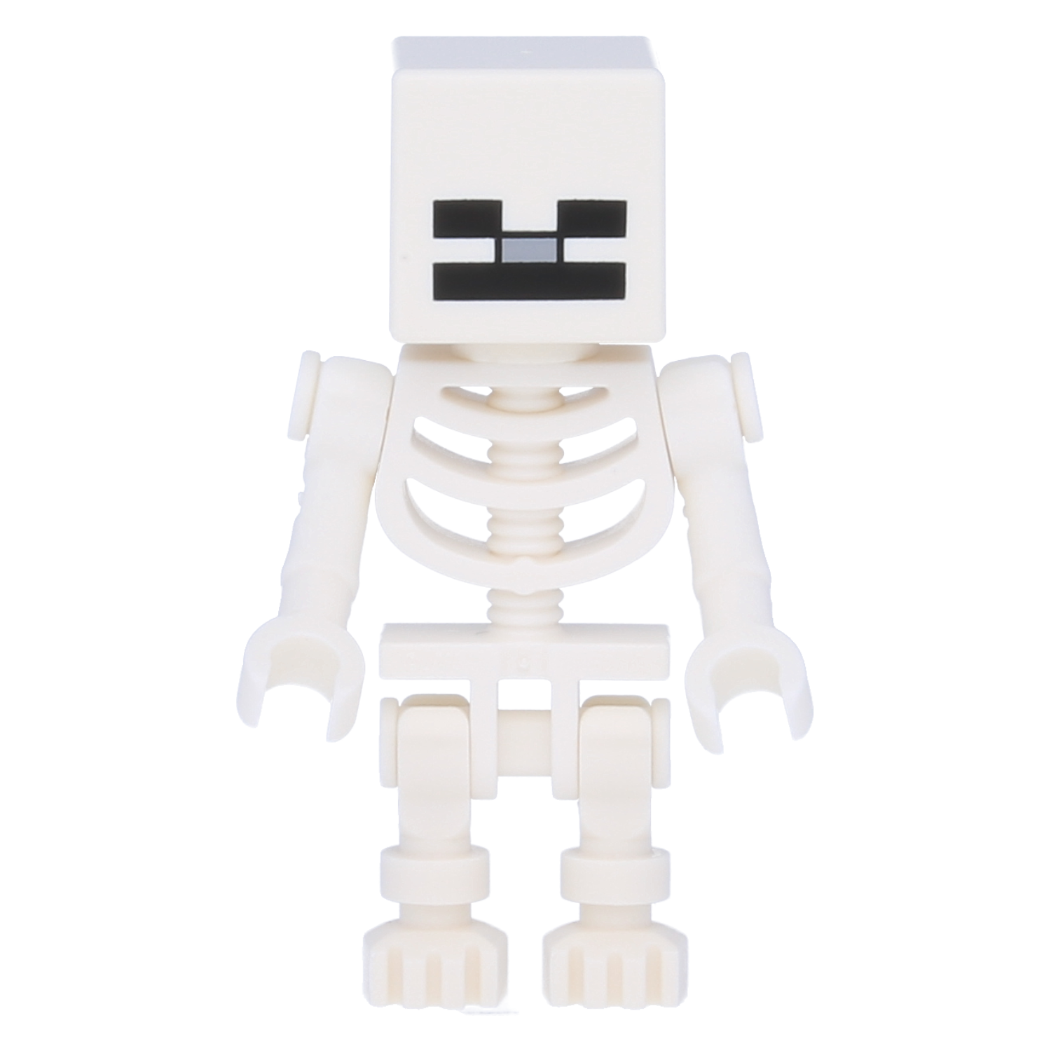 LEGO Minecraft Minifigure - Skellet with Square Skull