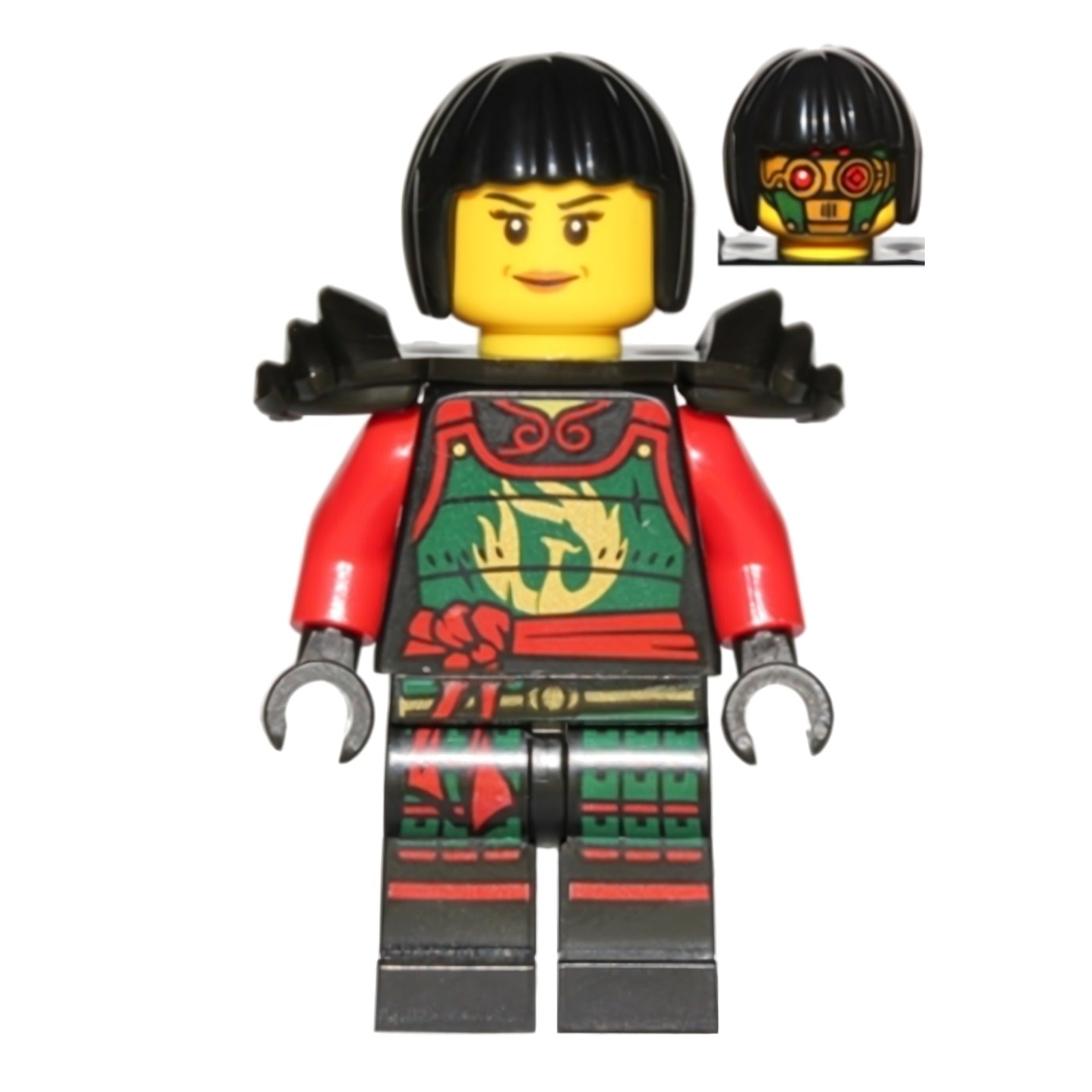 LEGO Minifigur Samurai X (Nya) - Possession, Hair – Ninjago (njo0271) – neu