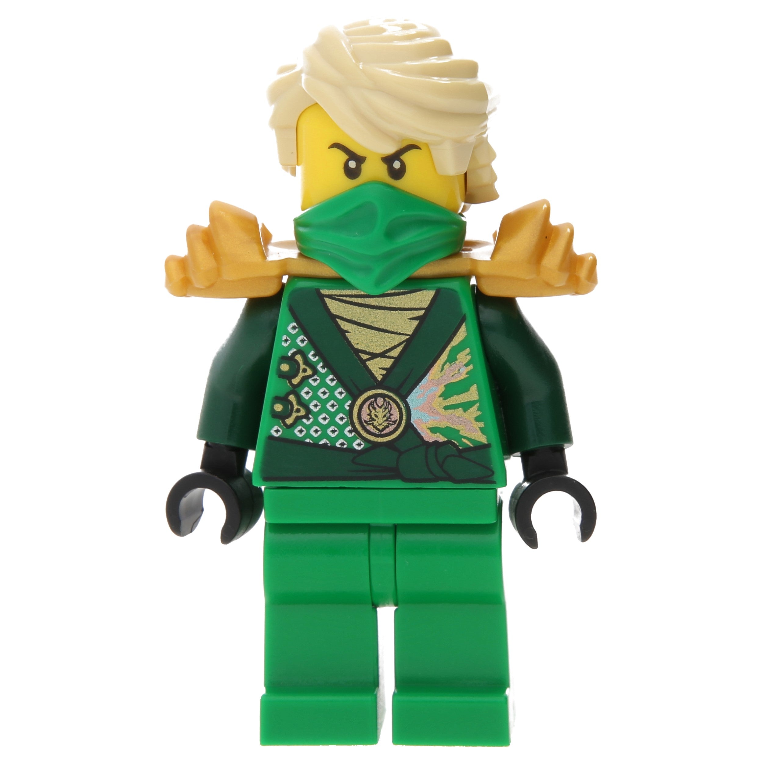 LEGO Ninjago Minifigur - Lloyd mit goldener Schulterrüstung (Rebooted)