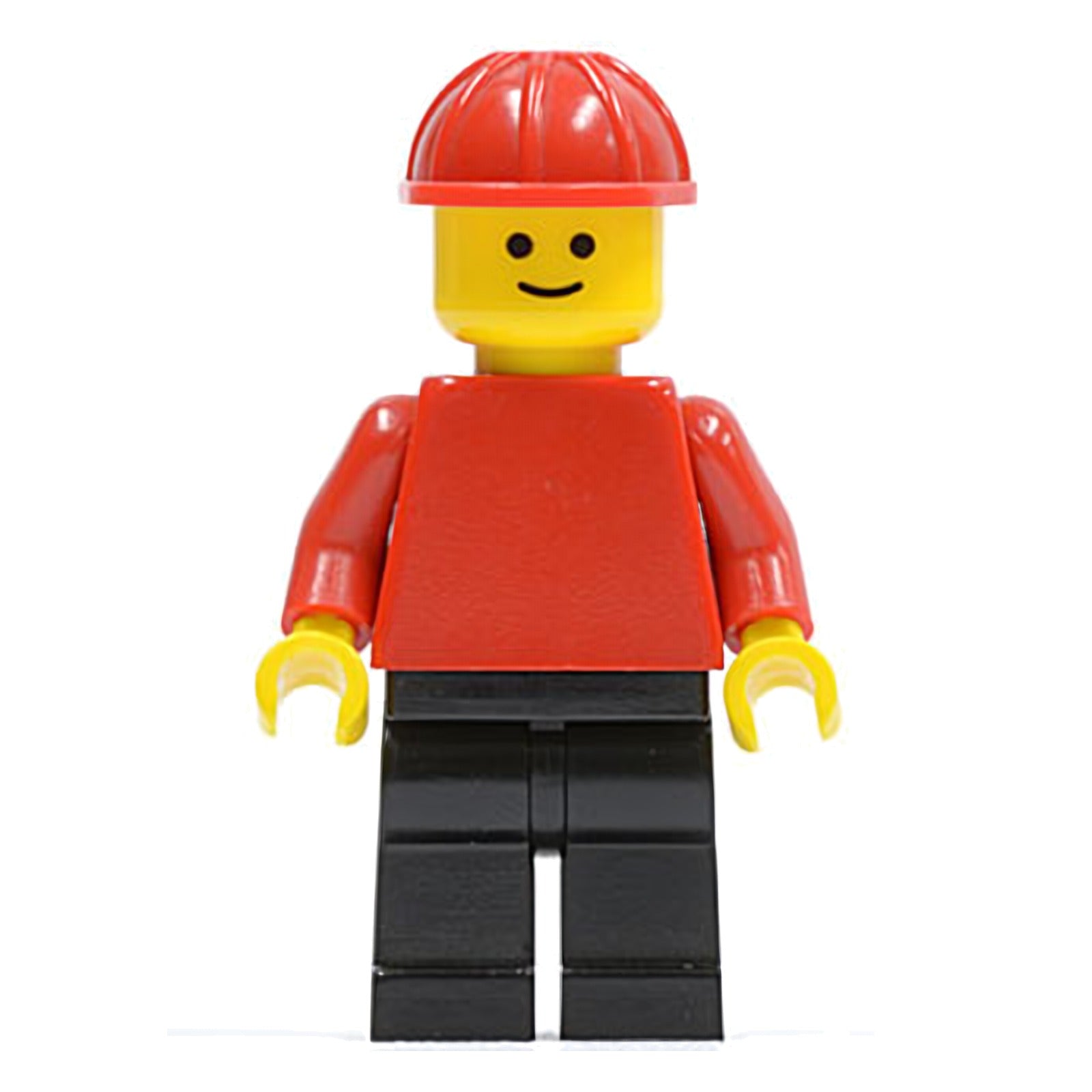 LEGO Minifigur Plain Red Torso with Red Arms, Black Legs, Red (pln033)