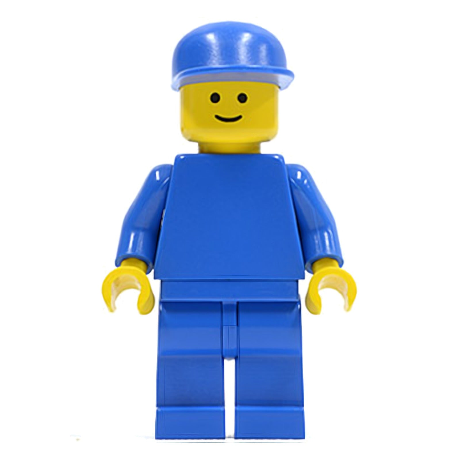 LEGO Minifigur Plain Blue Torso with Blue Arms, Blue Legs, Blue Cap (pln089)