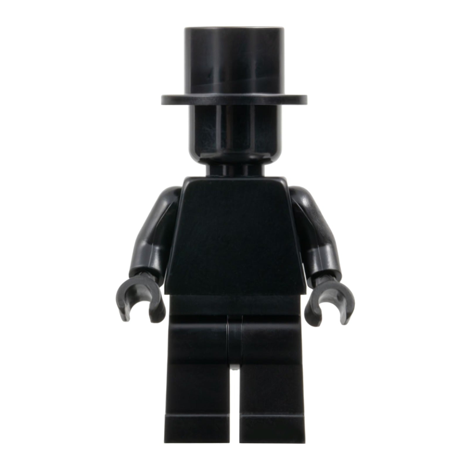 LEGO Minifigur Plain Magician, Black Torso, Black Legs, Black Head (pln201)