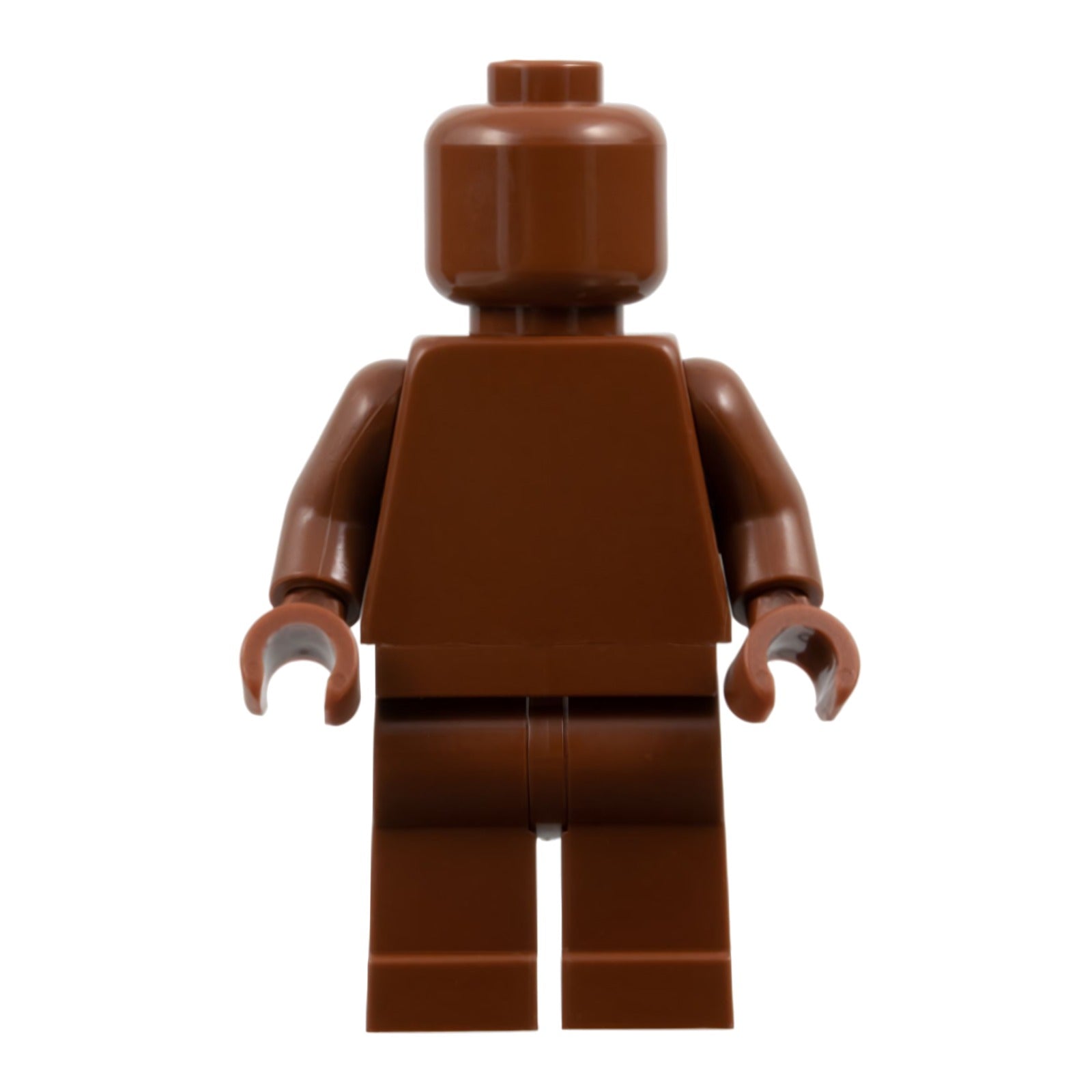 LEGO Minifigur Plain Reddish Brown Torso, Reddish Brown Legs, Reddish (pln202)