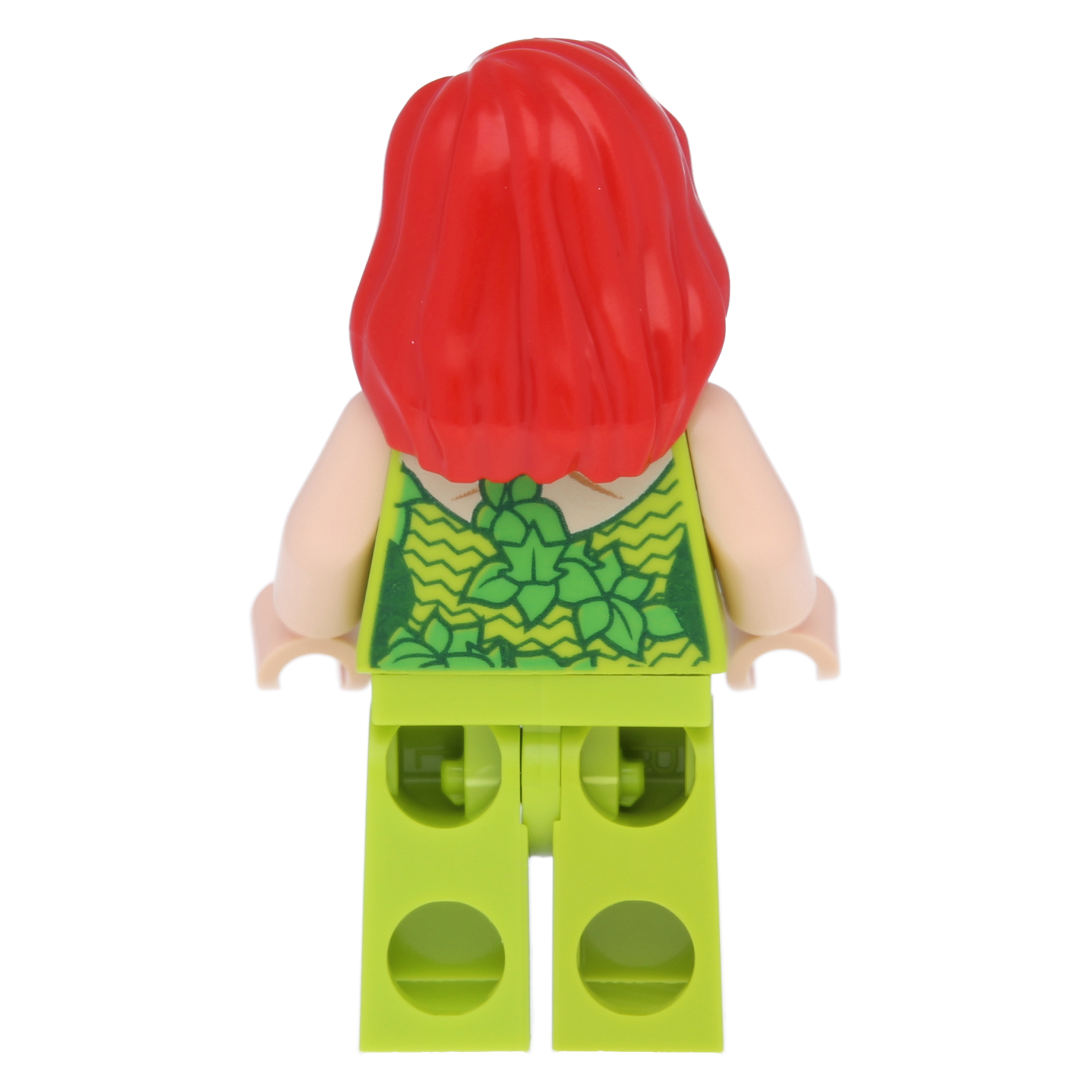 Lego superhero mini figure Poison Ivy hair over the shoulder