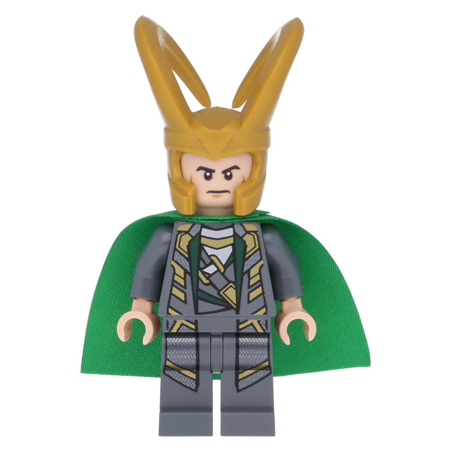 LEGO Minifigur Loki - Shiny Starched Fabric Cape (10721) (sh0033a) – neu