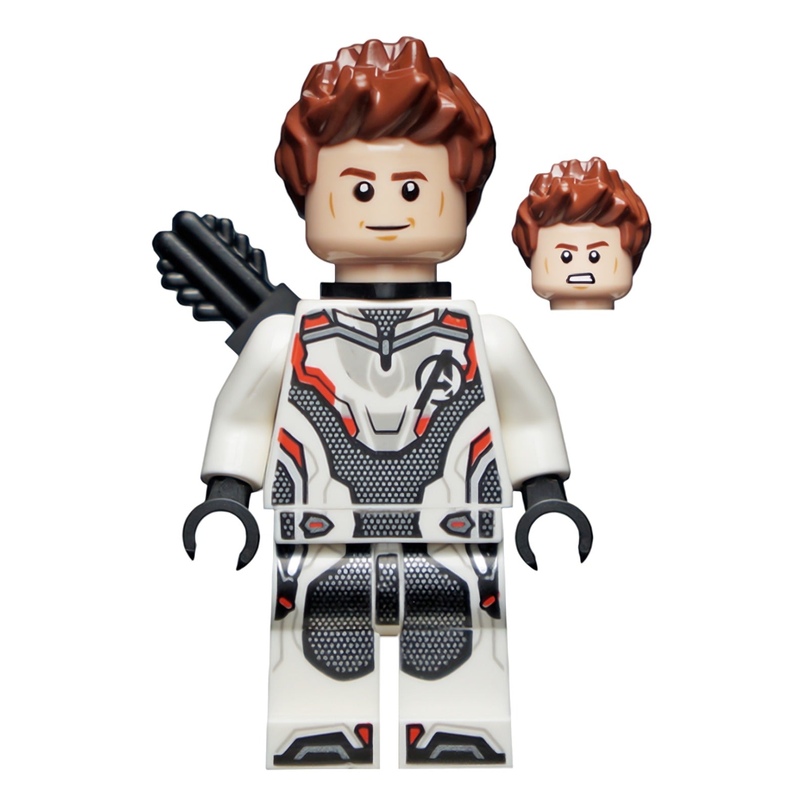 LEGO Minifigur Hawkeye - White Jumpsuit, Quiver – Super Heroes (sh0570) – neu