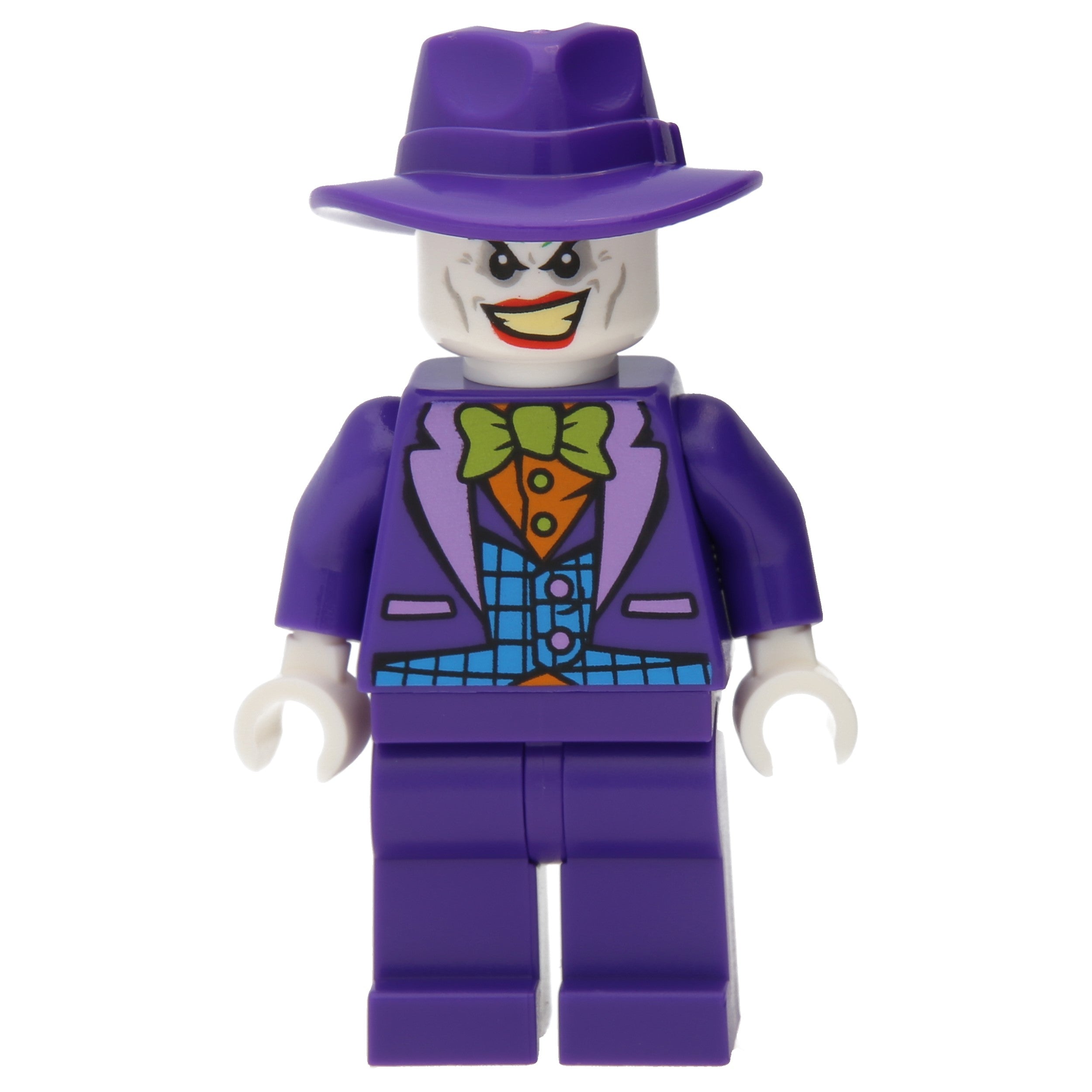 LEGO Minifigur The Joker - Medium Azure Vest, Lime Bow Tie, Dark (sh0094)