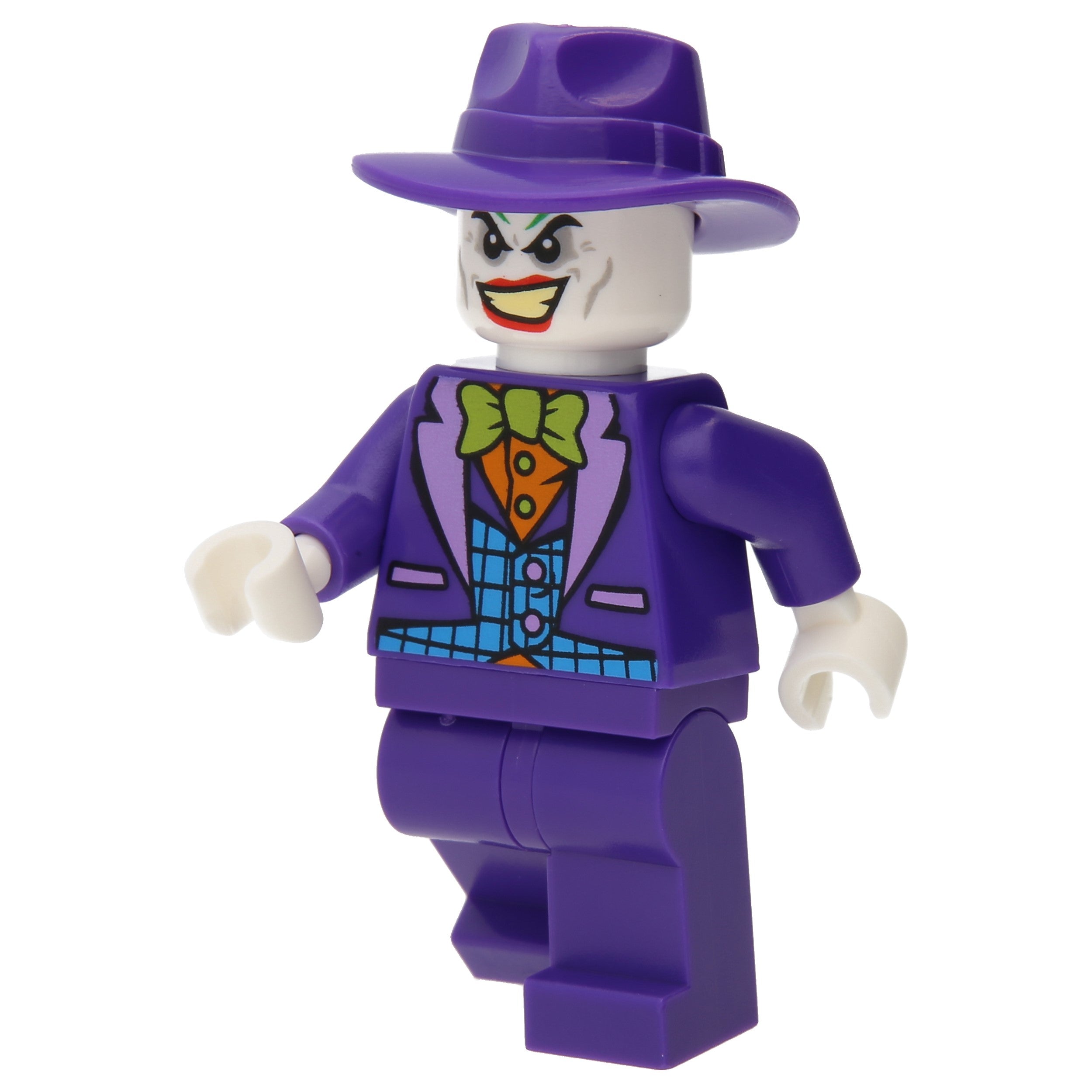 LEGO Minifigur The Joker - Medium Azure Vest, Lime Bow Tie, Dark (sh0094)