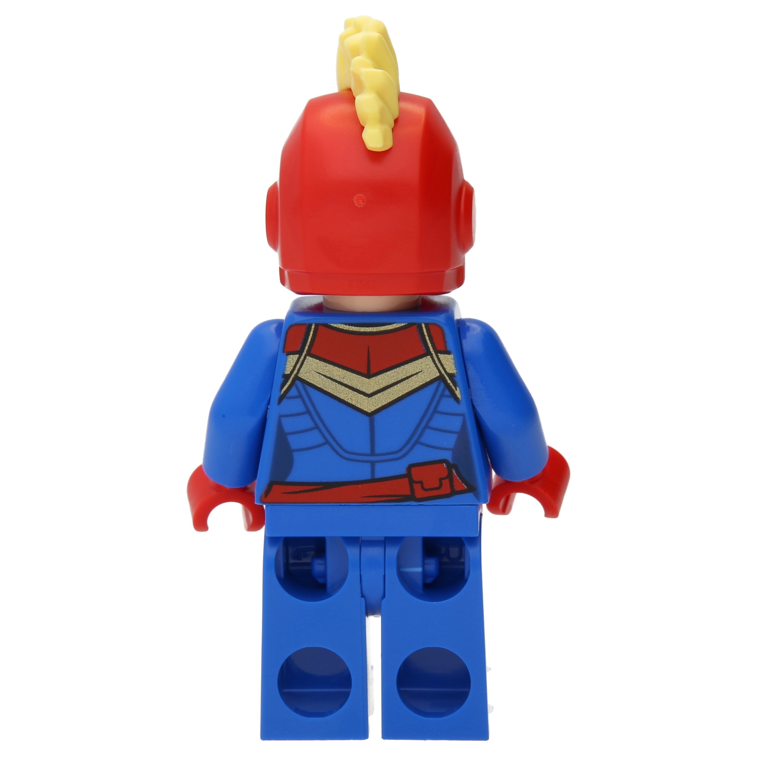 LEGO Superhelden Minifigur - Captain Marvel mit Helm