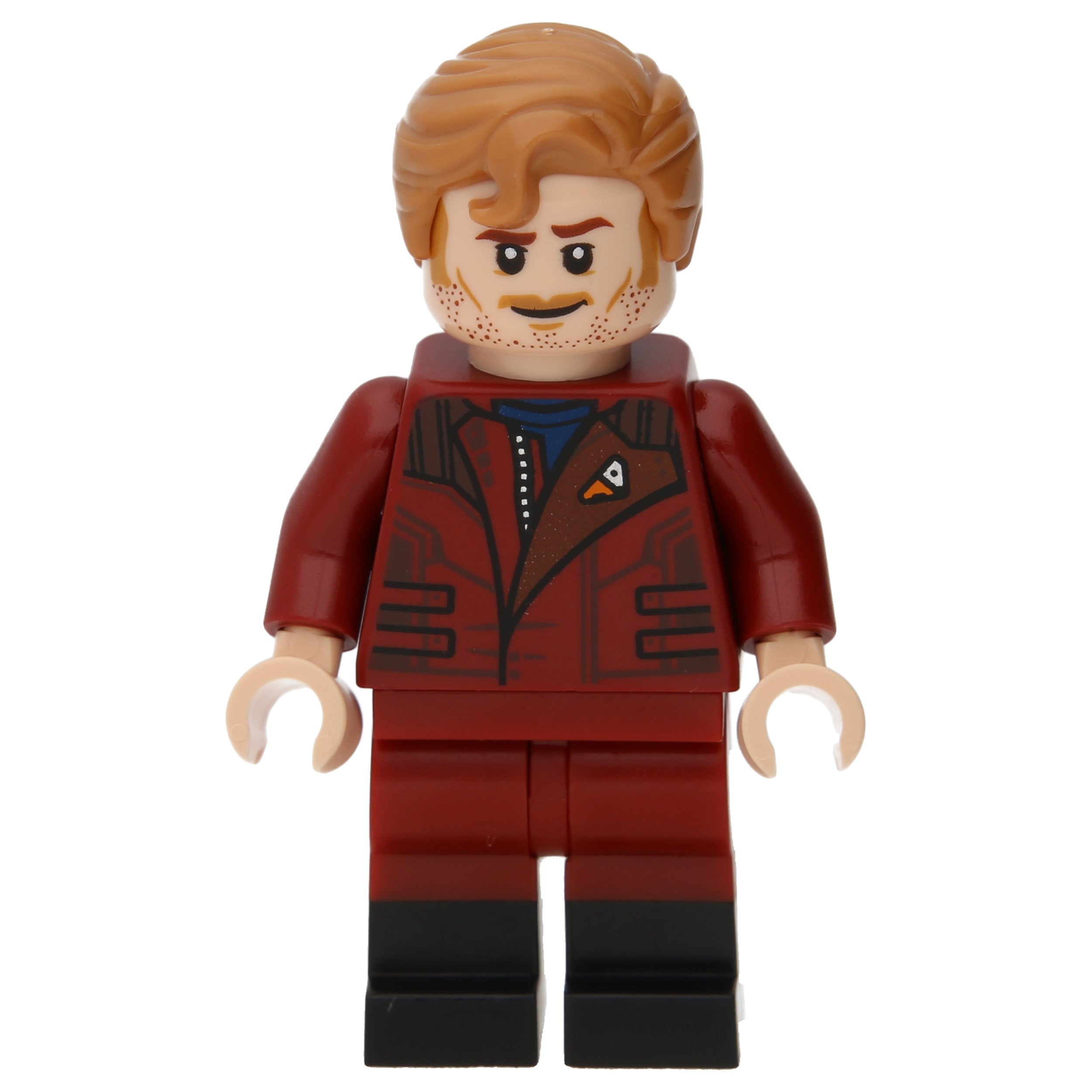 LEGO Minifigur Marvel Guardians oft he Galaxy Star Lord mit schwarzen (sh0744)