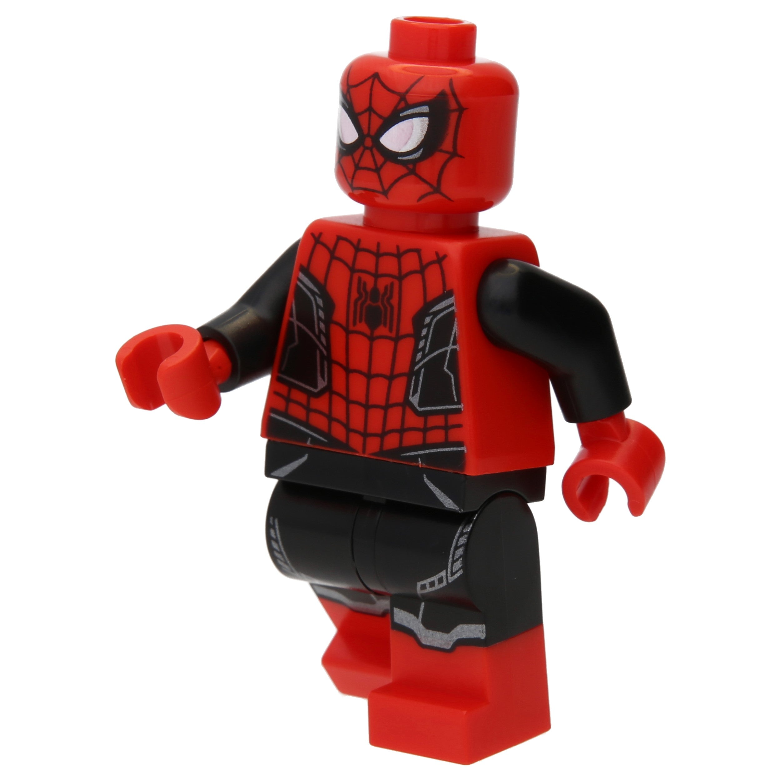LEGO Superhelden Minifigur - Spider-Man (schwarz-roter Anzug)