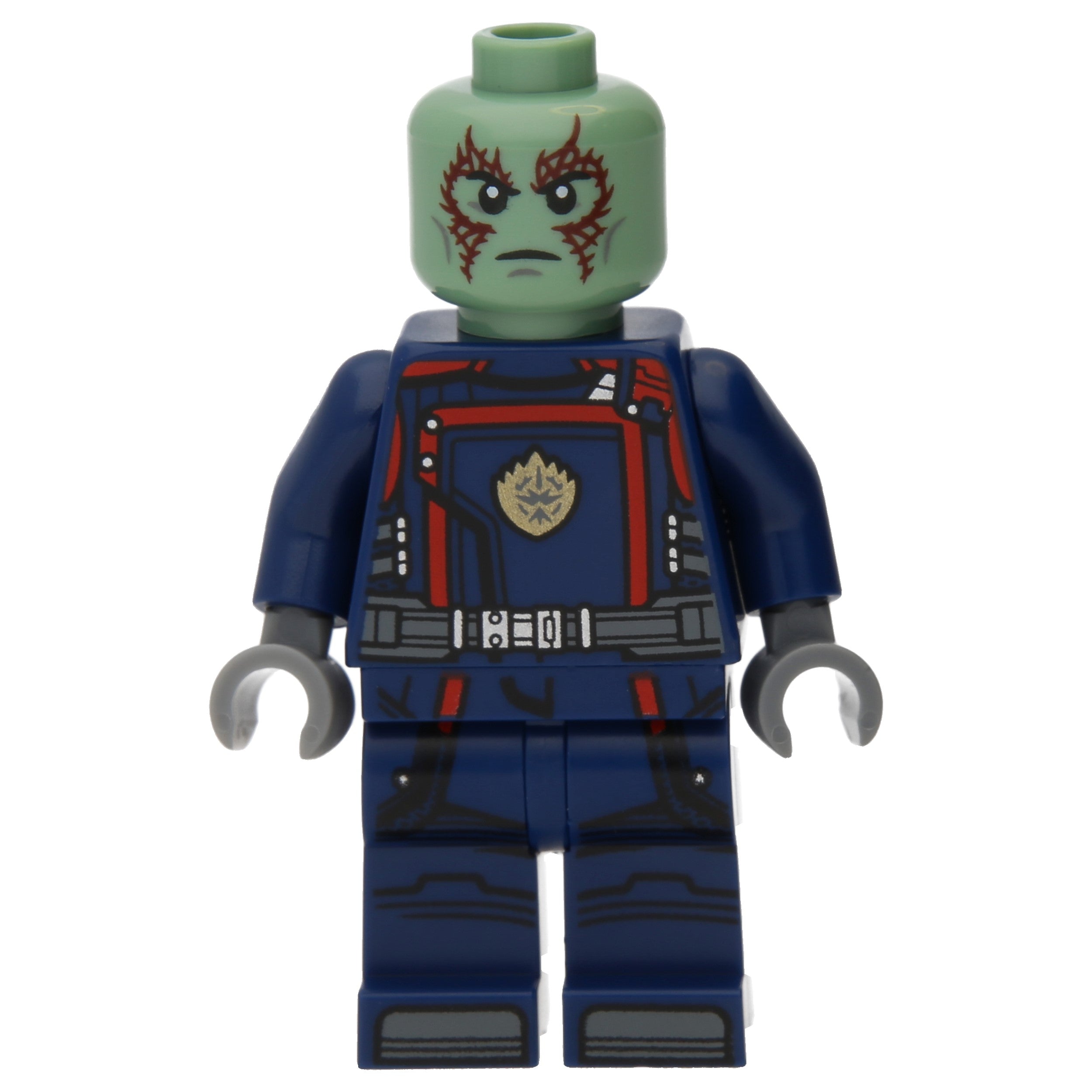 LEGO Minifigur Drax - Dark Blue Suit – Super Heroes (sh0879) – neu