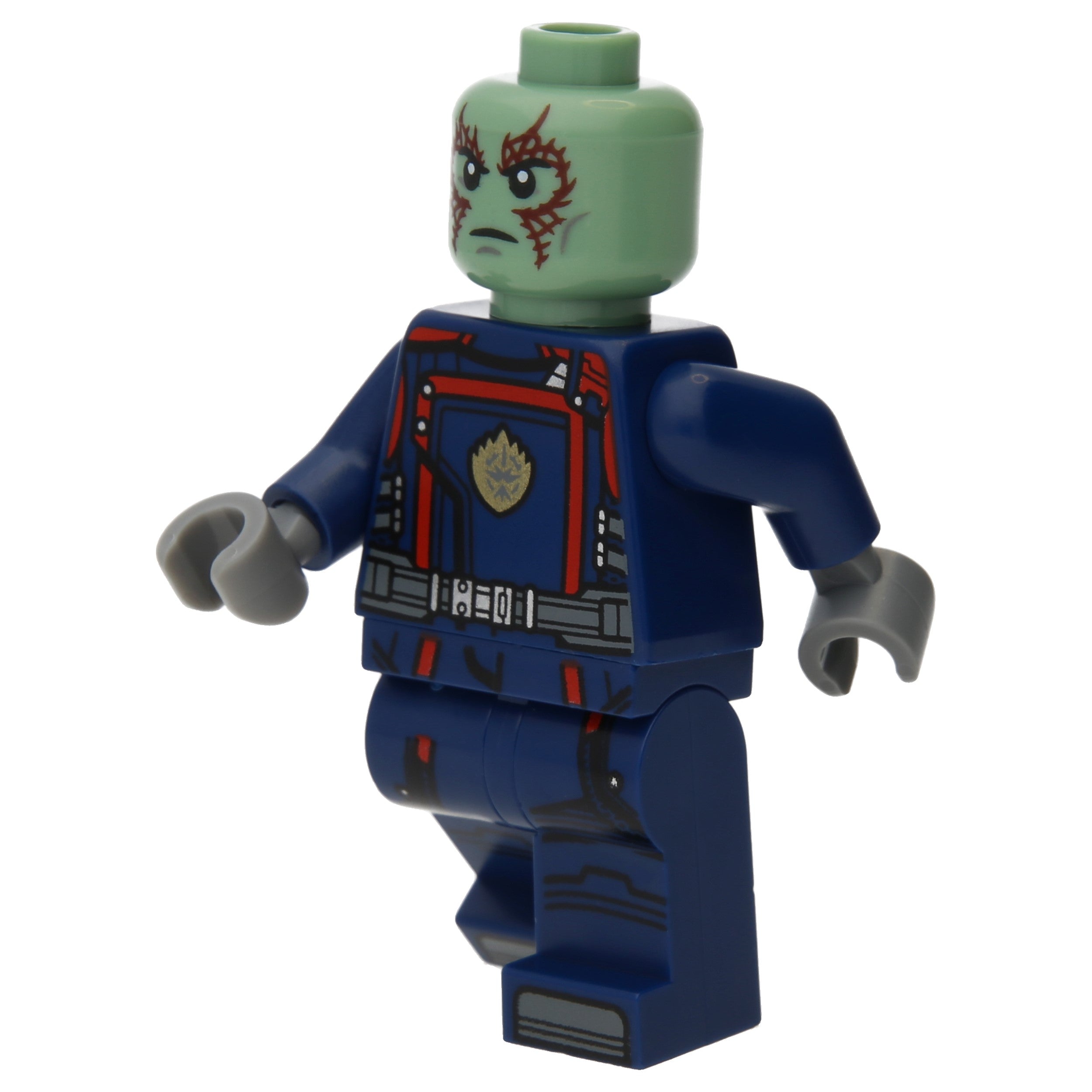 LEGO Minifigur Drax - Dark Blue Suit – Super Heroes (sh0879) – neu