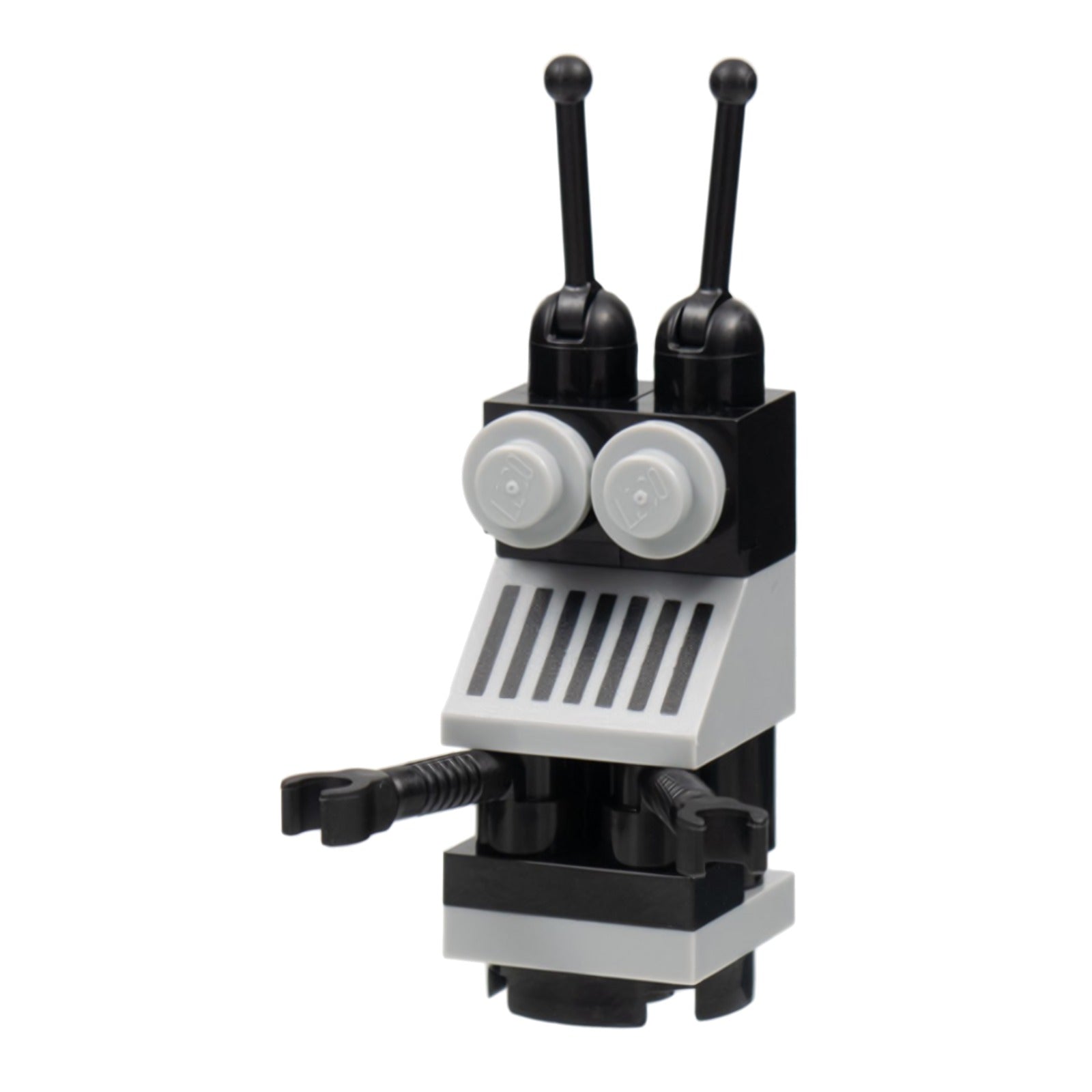 LEGO Minifigur Classic Space Droid - Round Plate Base, Light Bluish (sp133)