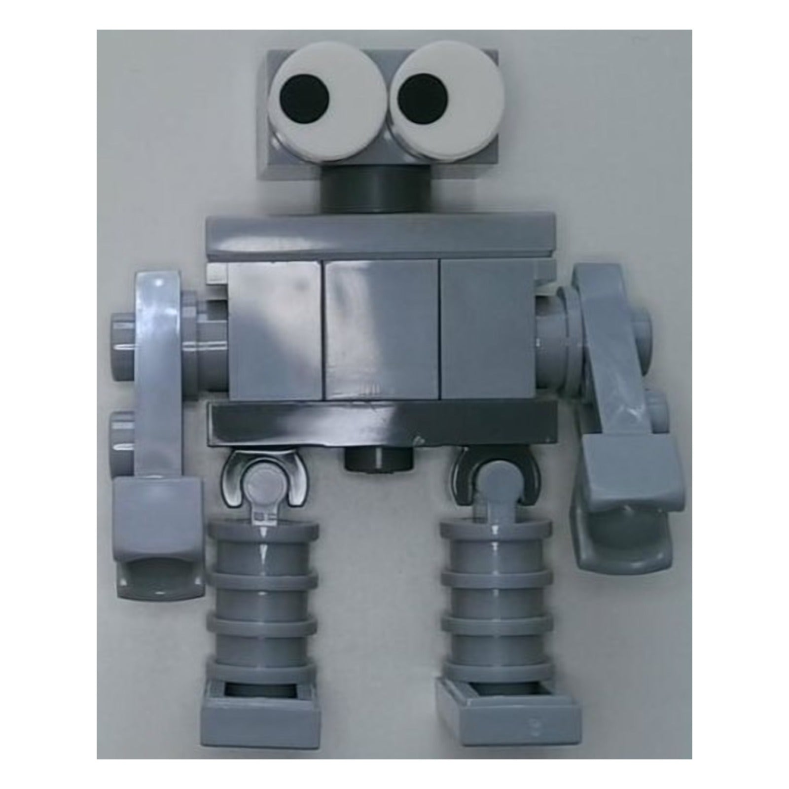 LEGO Minifigur Classic Space Droid - Light Bluish Gray with White Eyes (sp138)