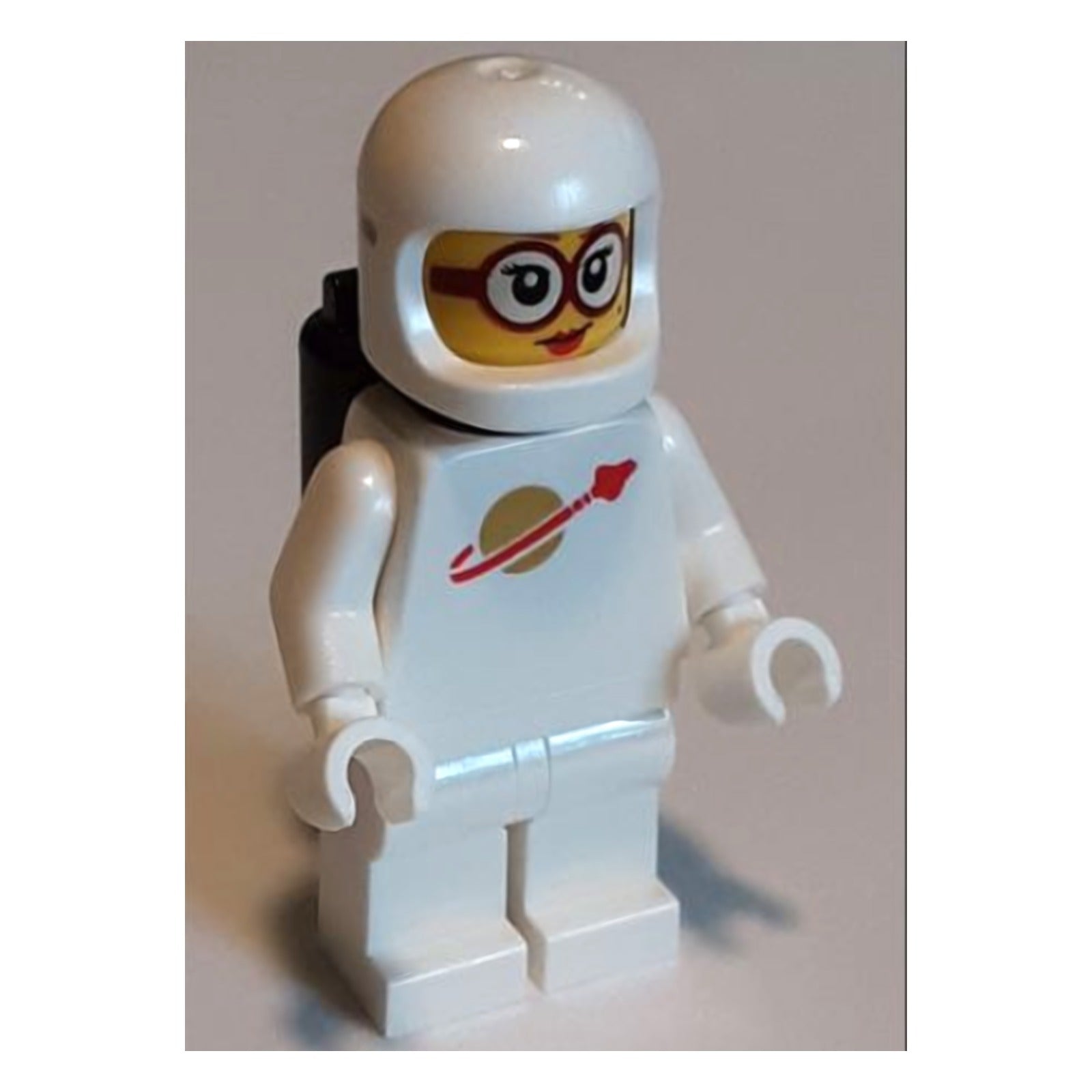 LEGO Minifigur Classic Space - White with Black Air Tanks, Female (sp144)
