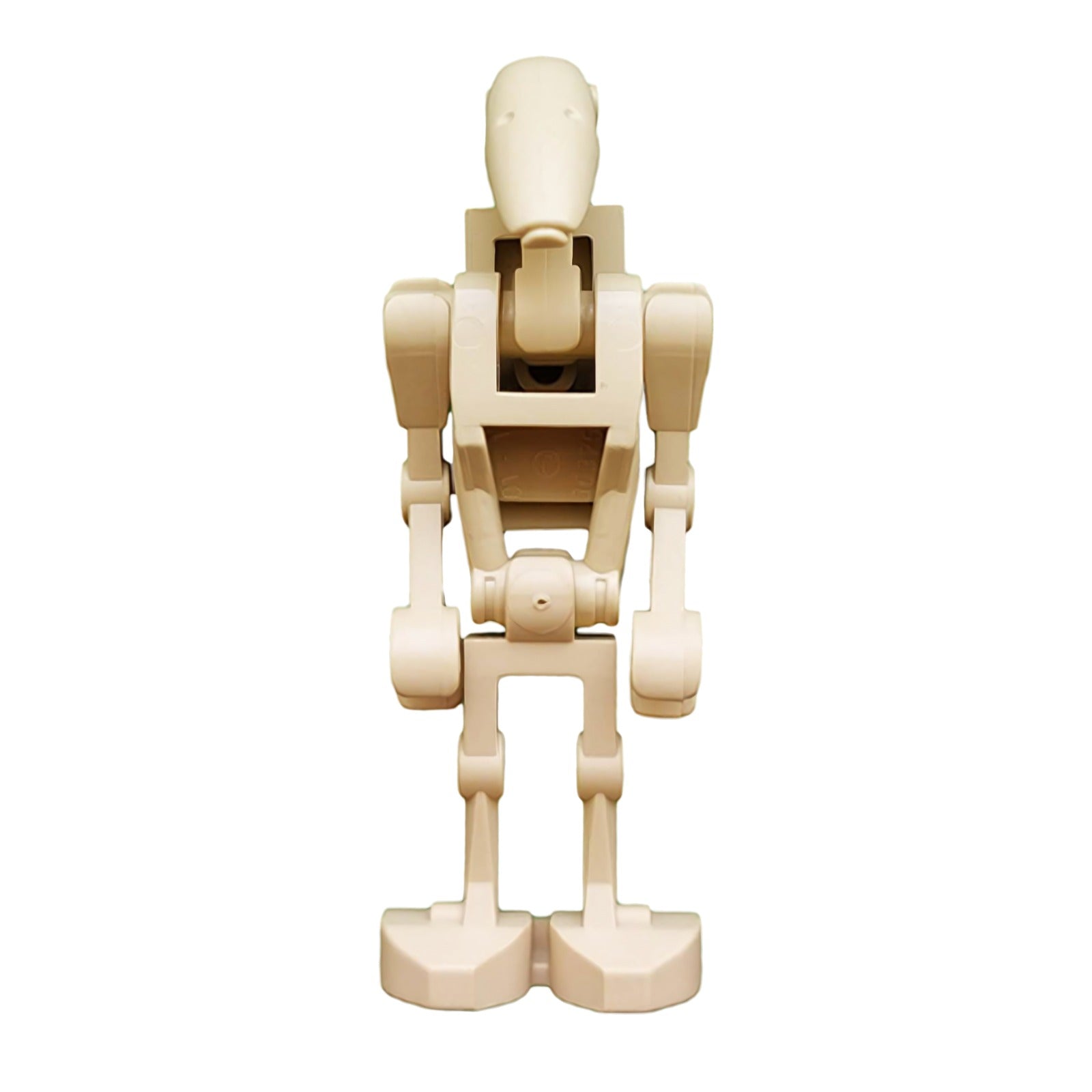 LEGO Minifigur Battle Droid - Tan, Bent Arms, 1 x 2 Plate on Back (sw0001a)