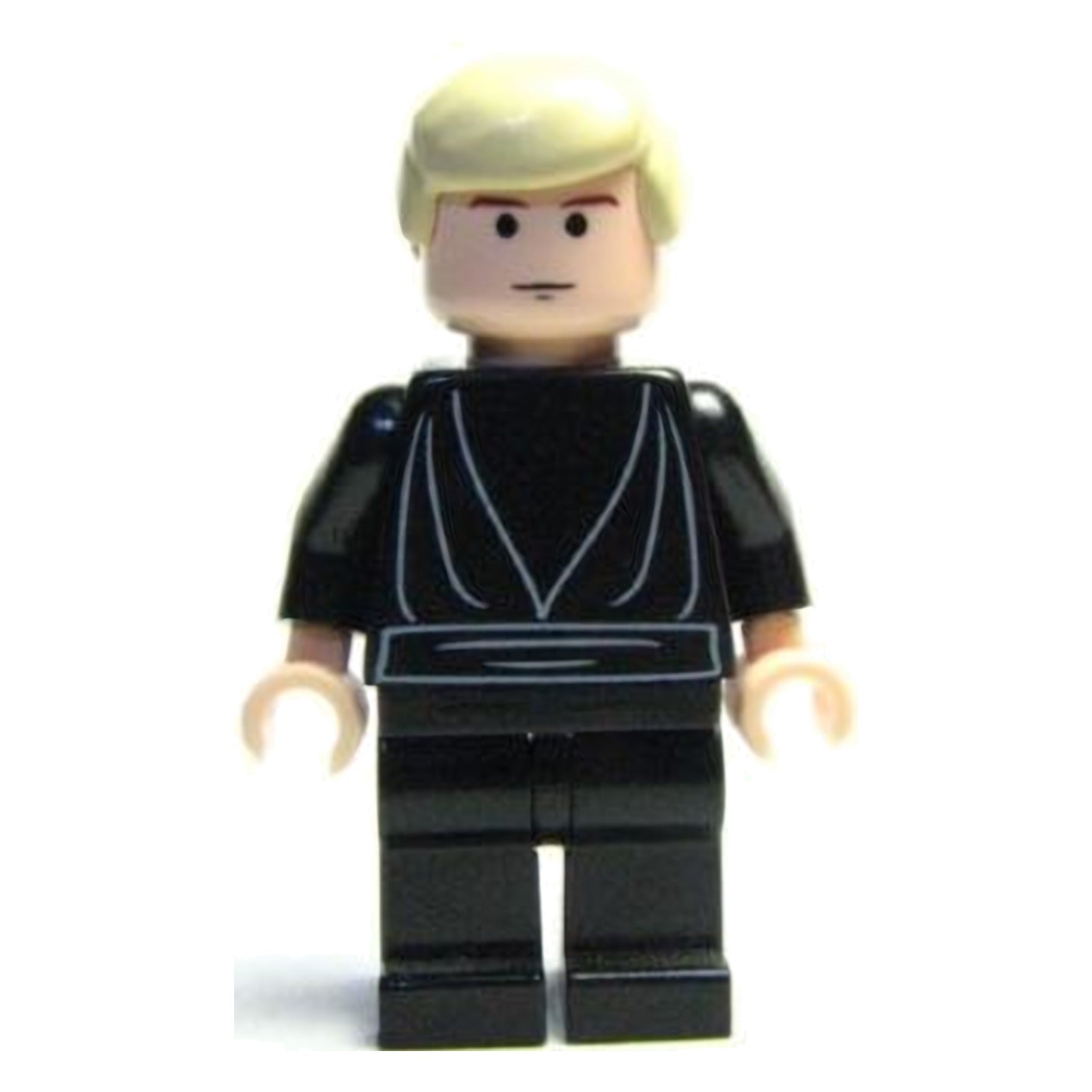 LEGO Minifigur Luke Skywalker - Light Nougat, Black Tunic (sw0083) – neu