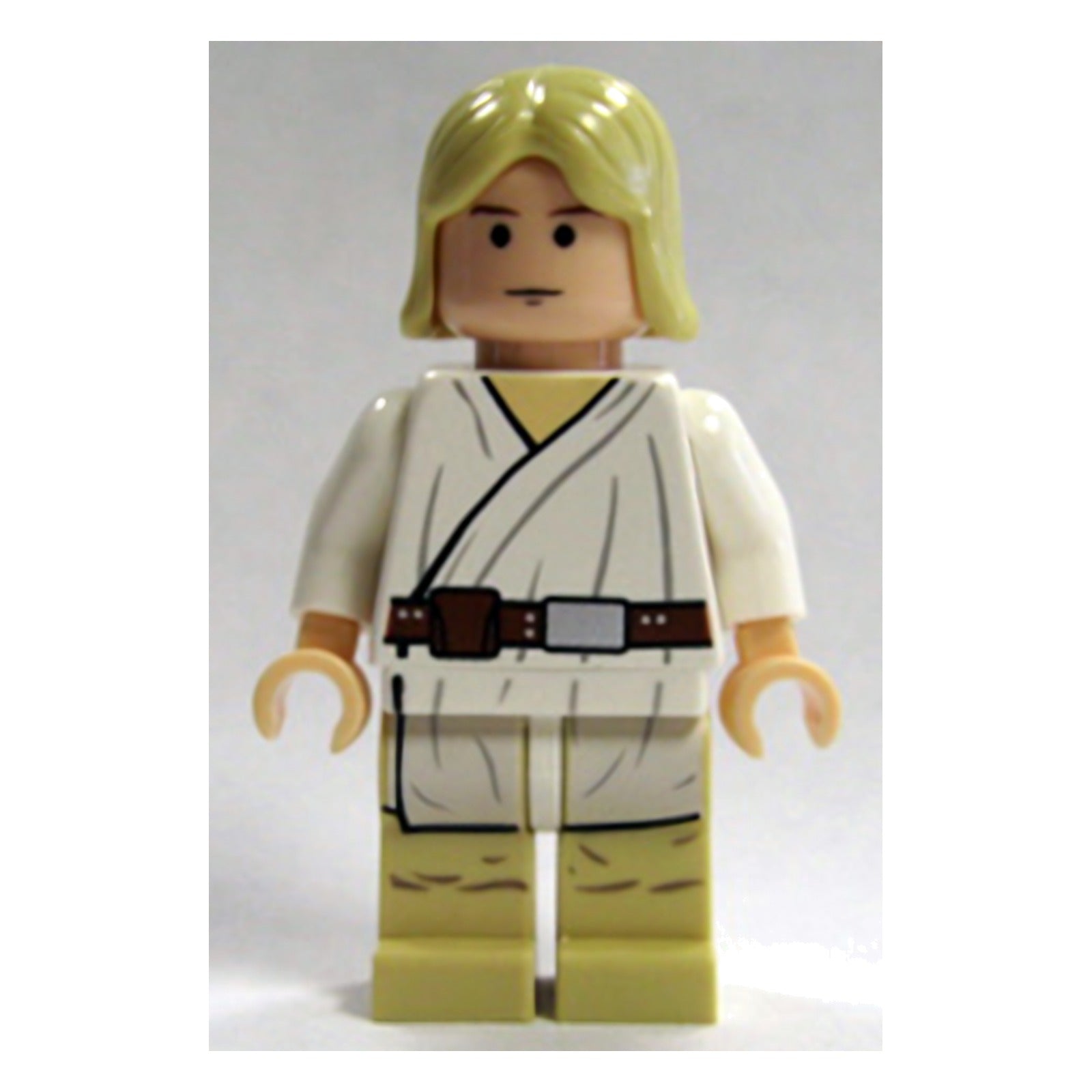 LEGO Minifigur Luke Skywalker - Tatooine, Light Nougat, Long Hair (sw0176)