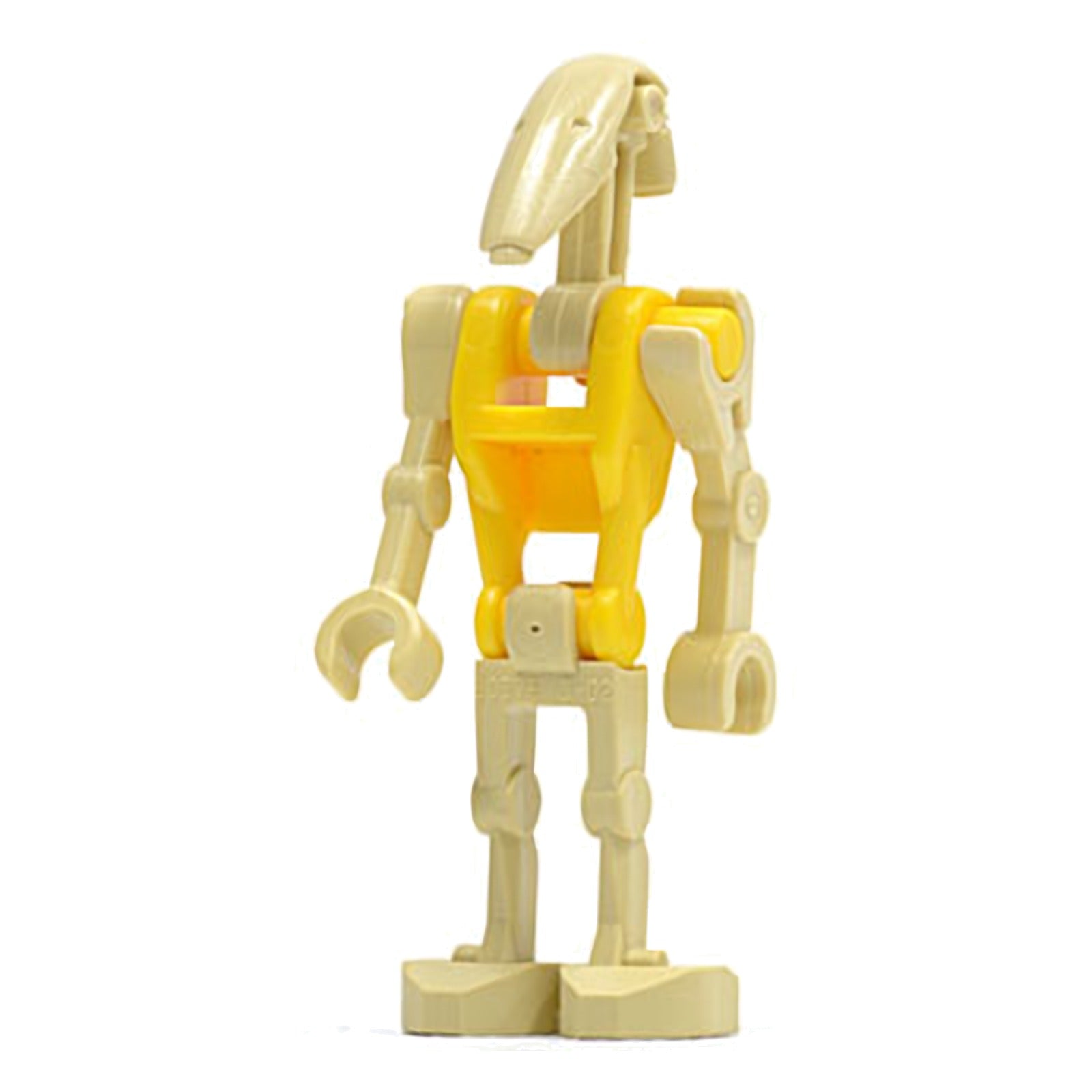LEGO Minifigur Battle Droid Commander with Straight Arm and Yellow (sw0184)