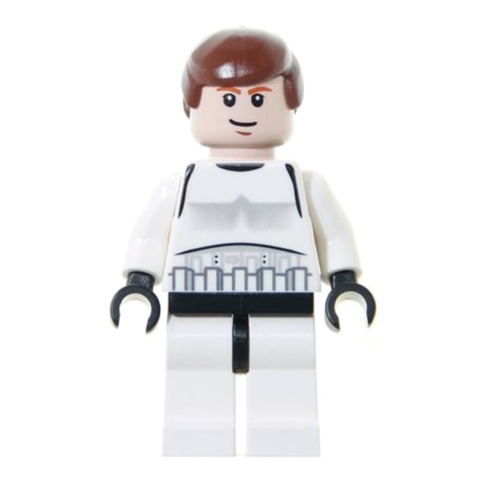 LEGO Minifigur Han Solo - Light Nougat, Stormtrooper Outfit (2010) (sw0205a)