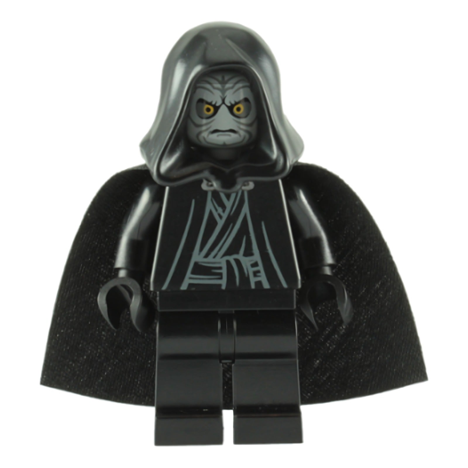 LEGO Minifigur Emperor Palpatine - Light Bluish Gray Head, Black Hands (sw0210)