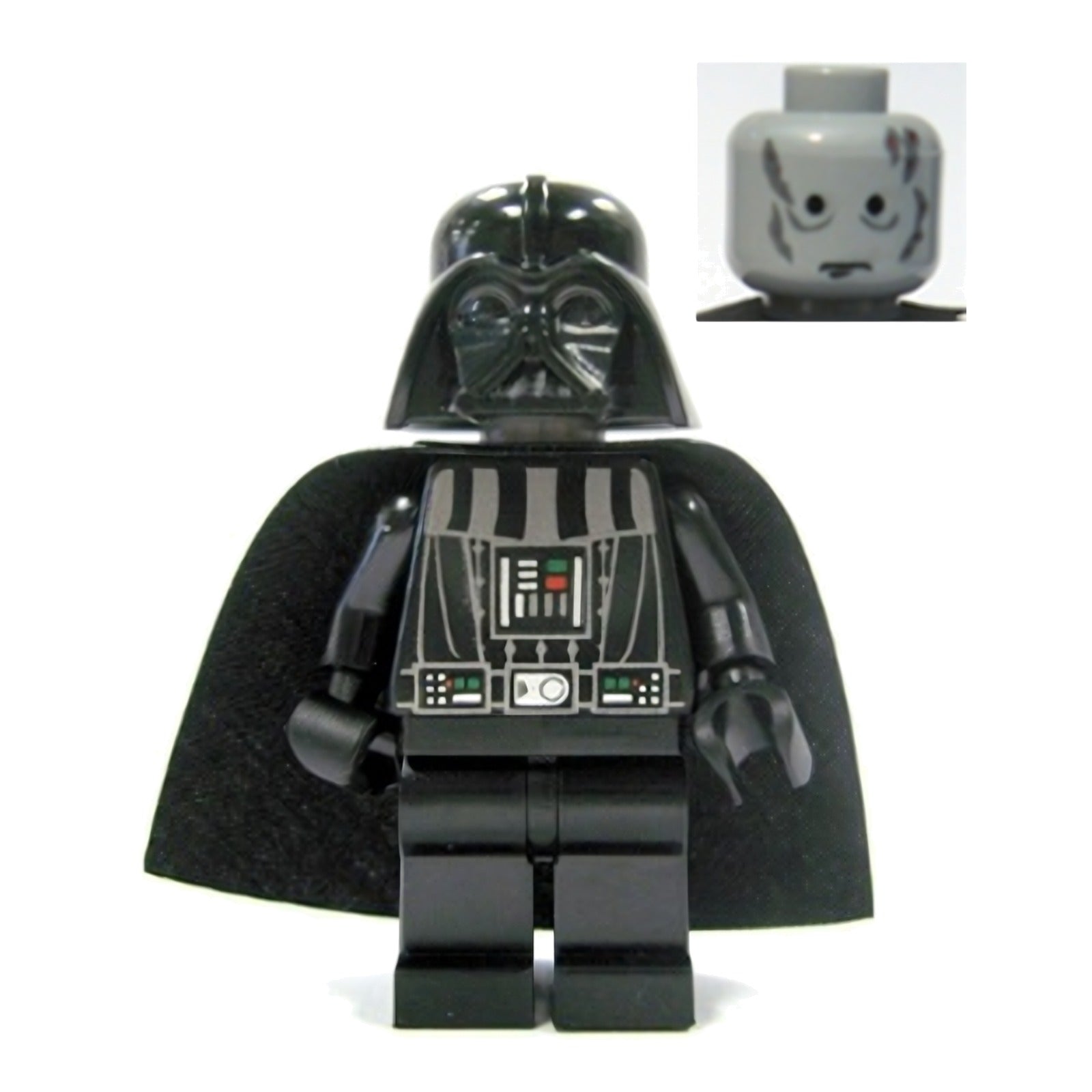 LEGO Minifigur Darth Vader (Death Star torso - no Eyebrows) (sw0232) – neu