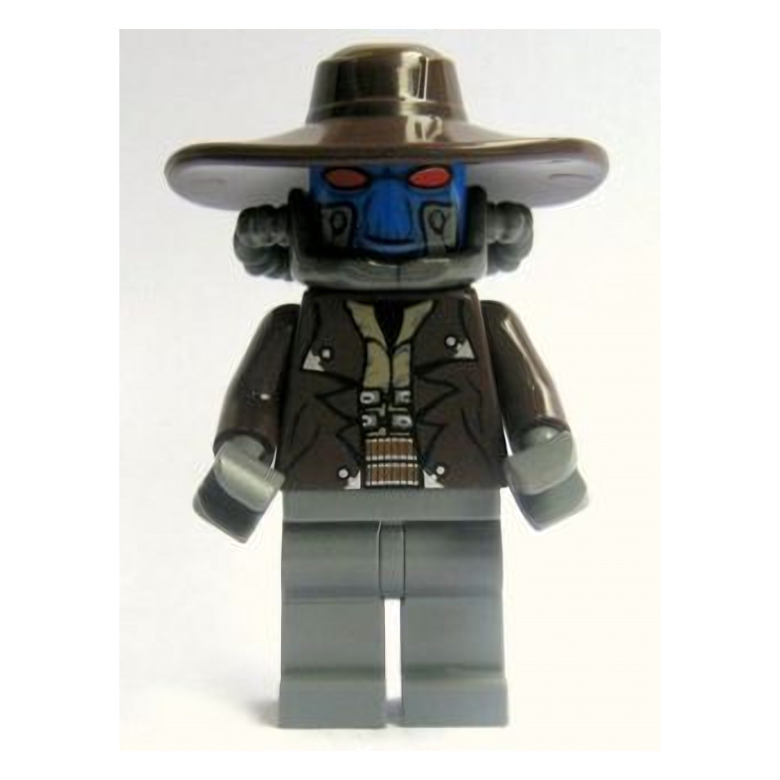 LEGO Minifigur Cad Bane - Dark Bluish Gray Hands and Legs (sw0285) – neu