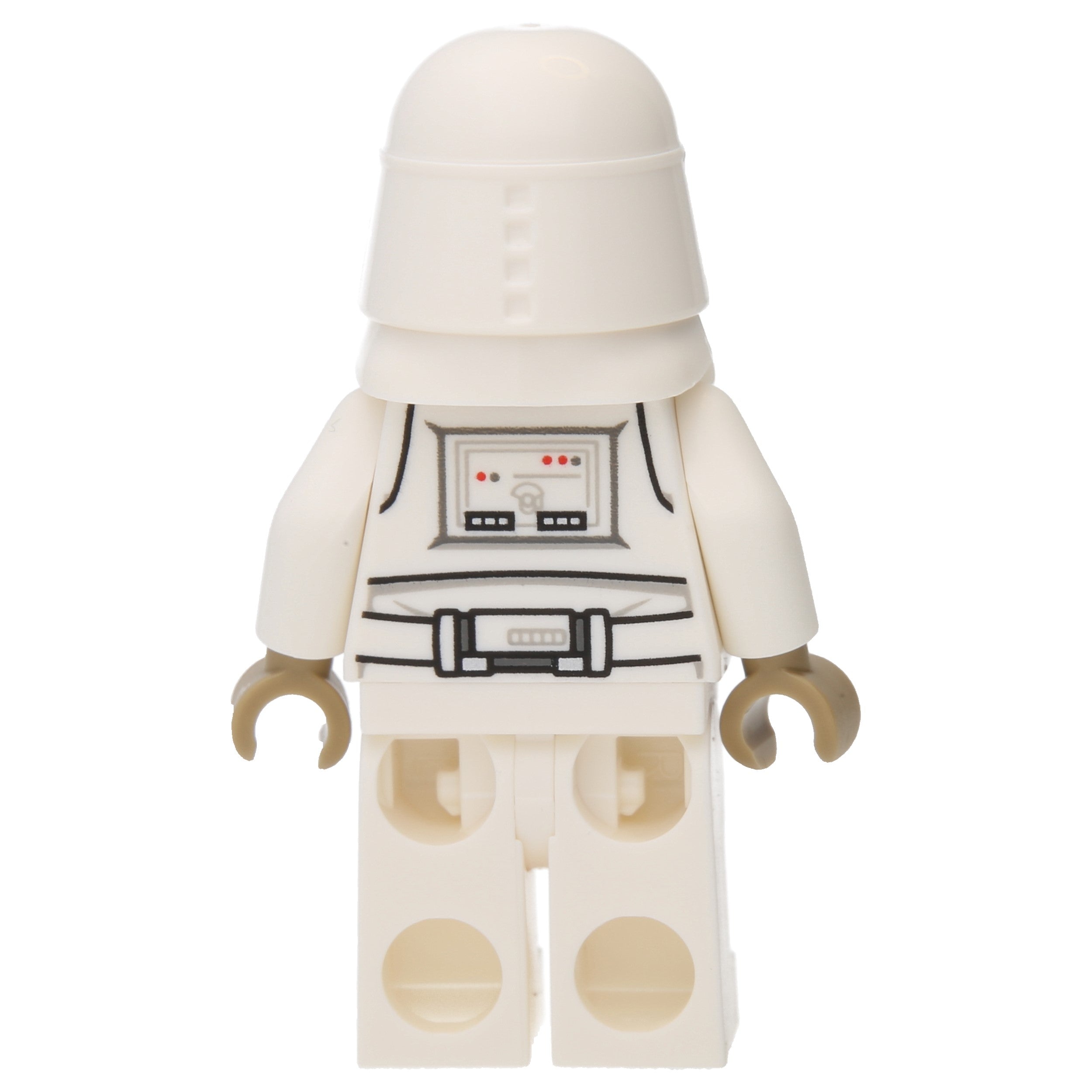 LEGO Minifigur Snowtrooper, Printed Legs, Dark Tan Hands, Cheek Lines (sw1181)