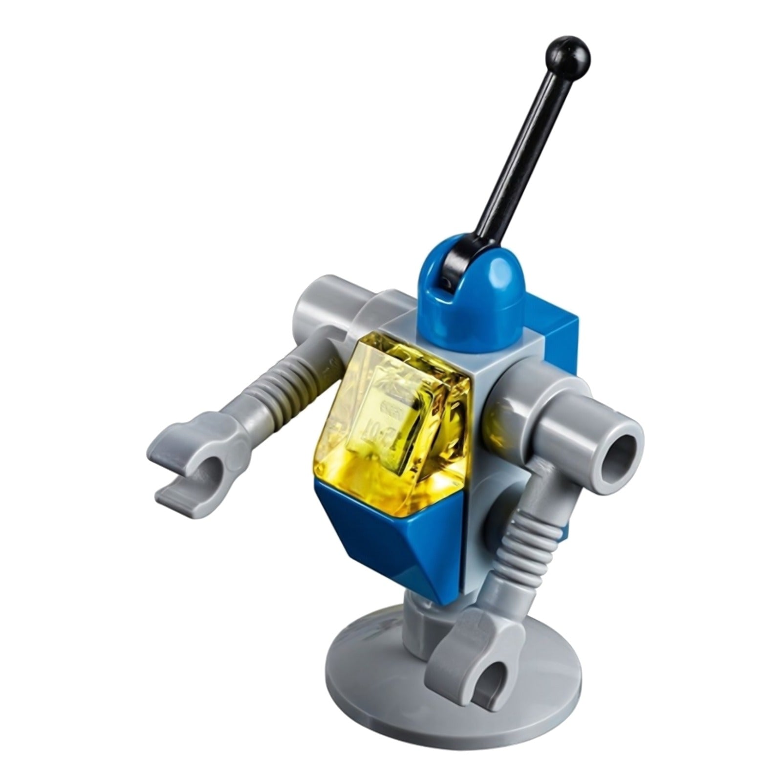LEGO Minifigur Classic Space Droid - Light Bluish Gray and Blue with (tlm089)
