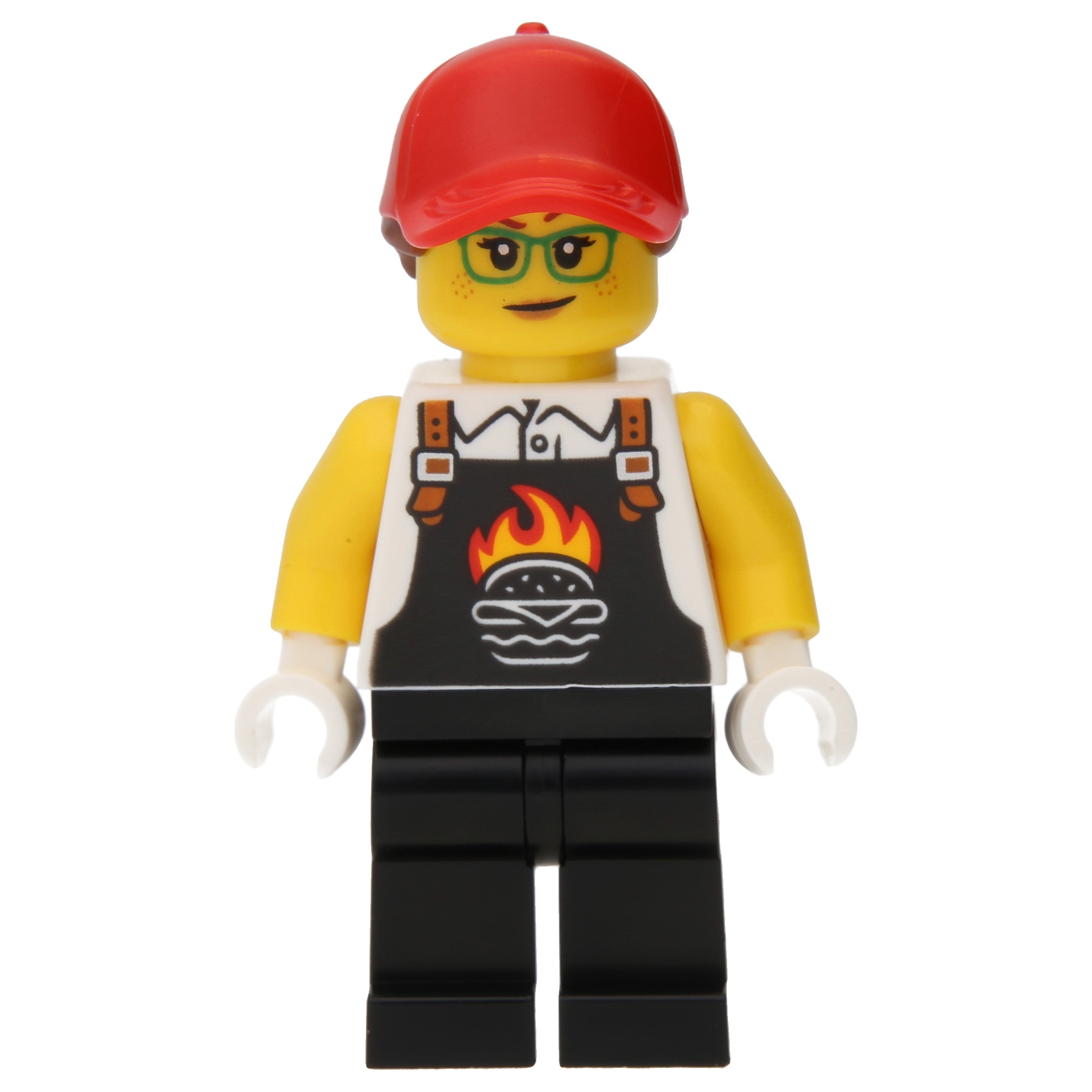 LEGO Minifigur Burger Truck Vendor – Town (twn495) – neu