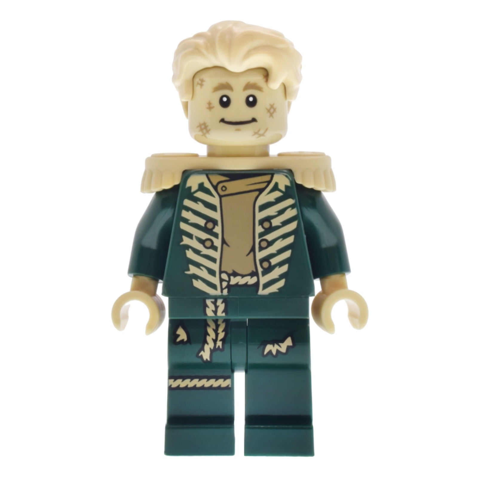 LEGO Minifigur Scarecrow - Dark Green Suit, Tan Epaulettes (wck012) – neu