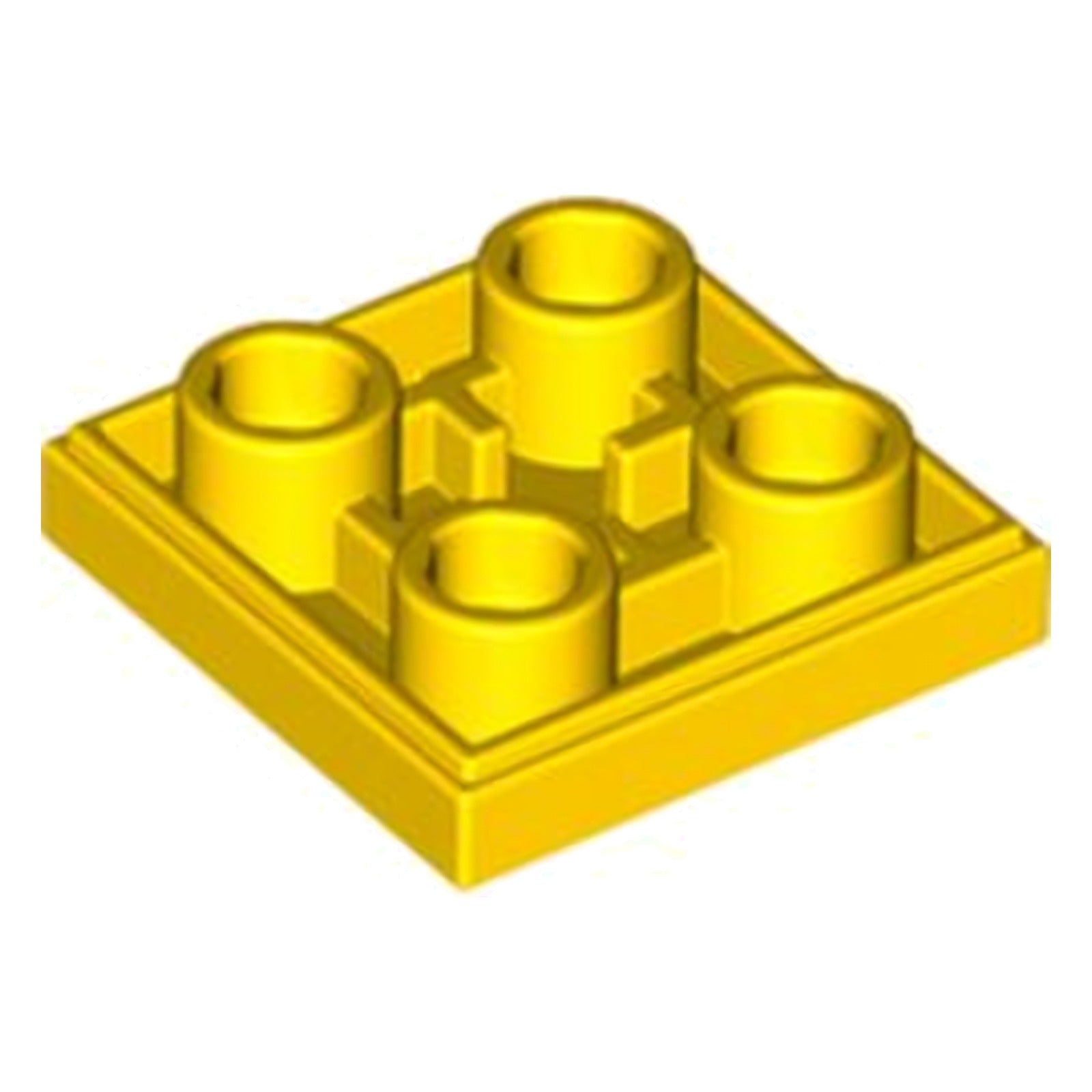 LEGO Tiles (modified) - 2 x 2 (inverted)