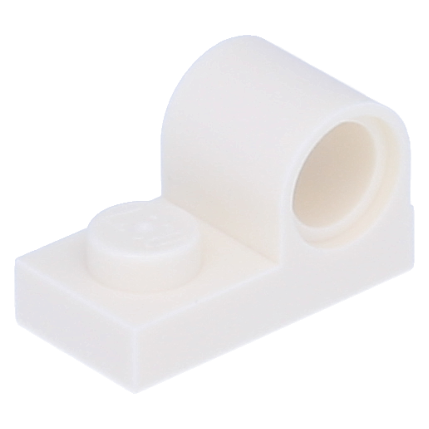 LEGO Plates (modified) - 1 x 2 with pin opening at top